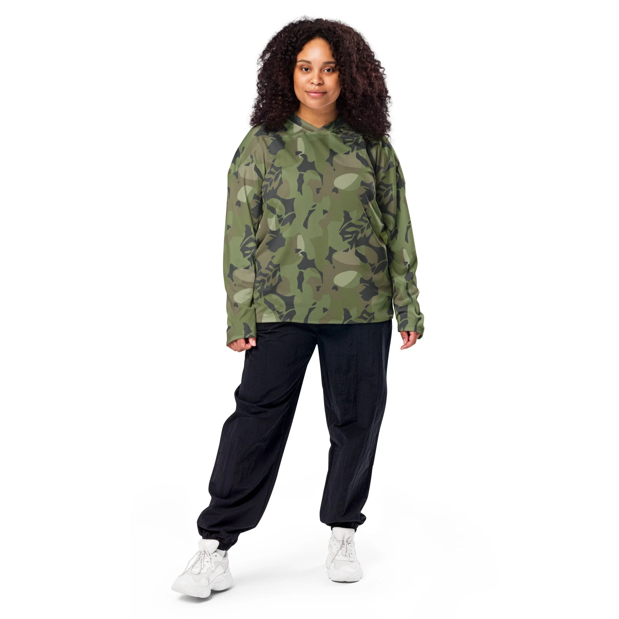 Cuban Elm Leaf Special Troops CAMO Unisex Hockey Fan Jersey - Image 10