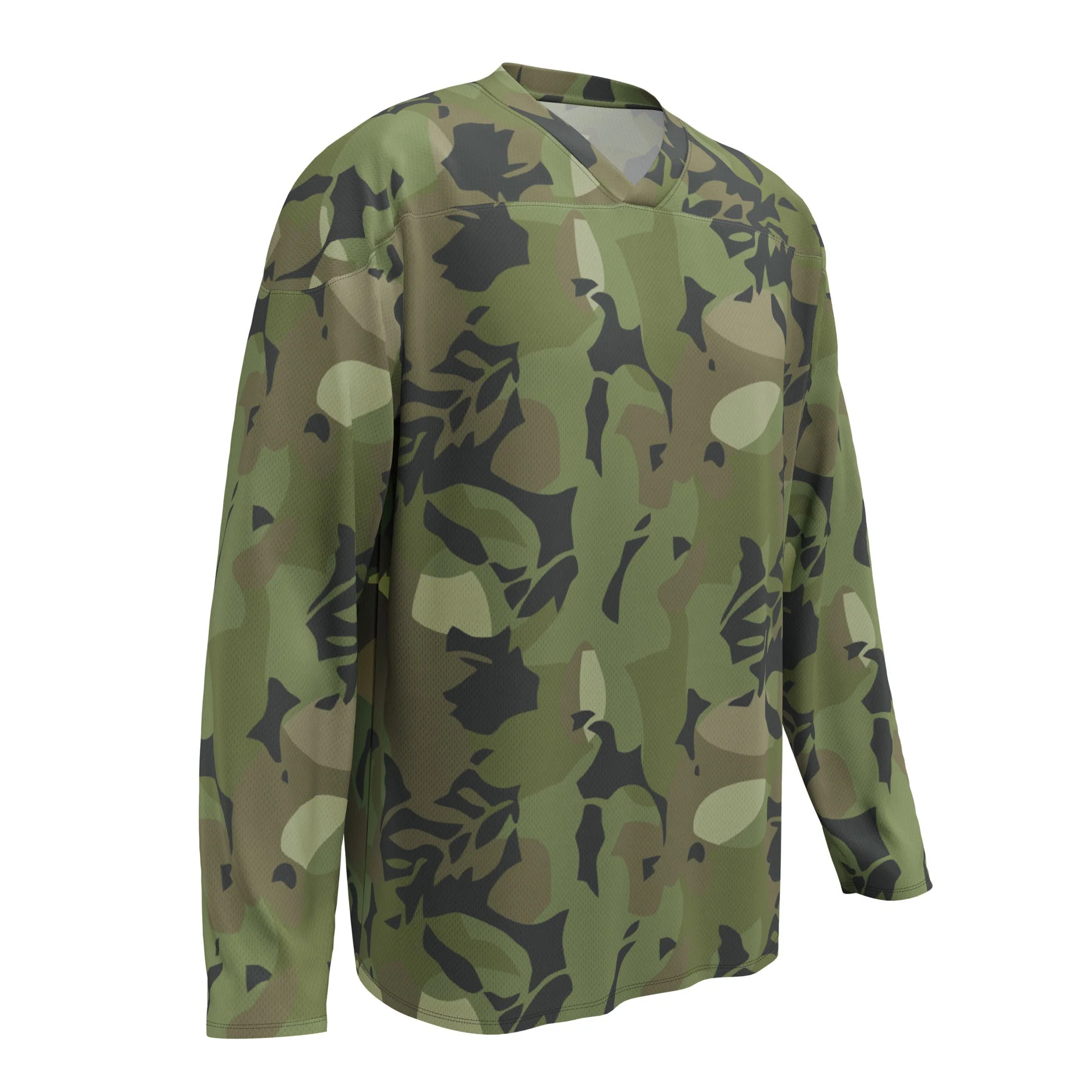 Cuban Elm Leaf Special Troops CAMO Unisex Hockey Fan Jersey - Image 4