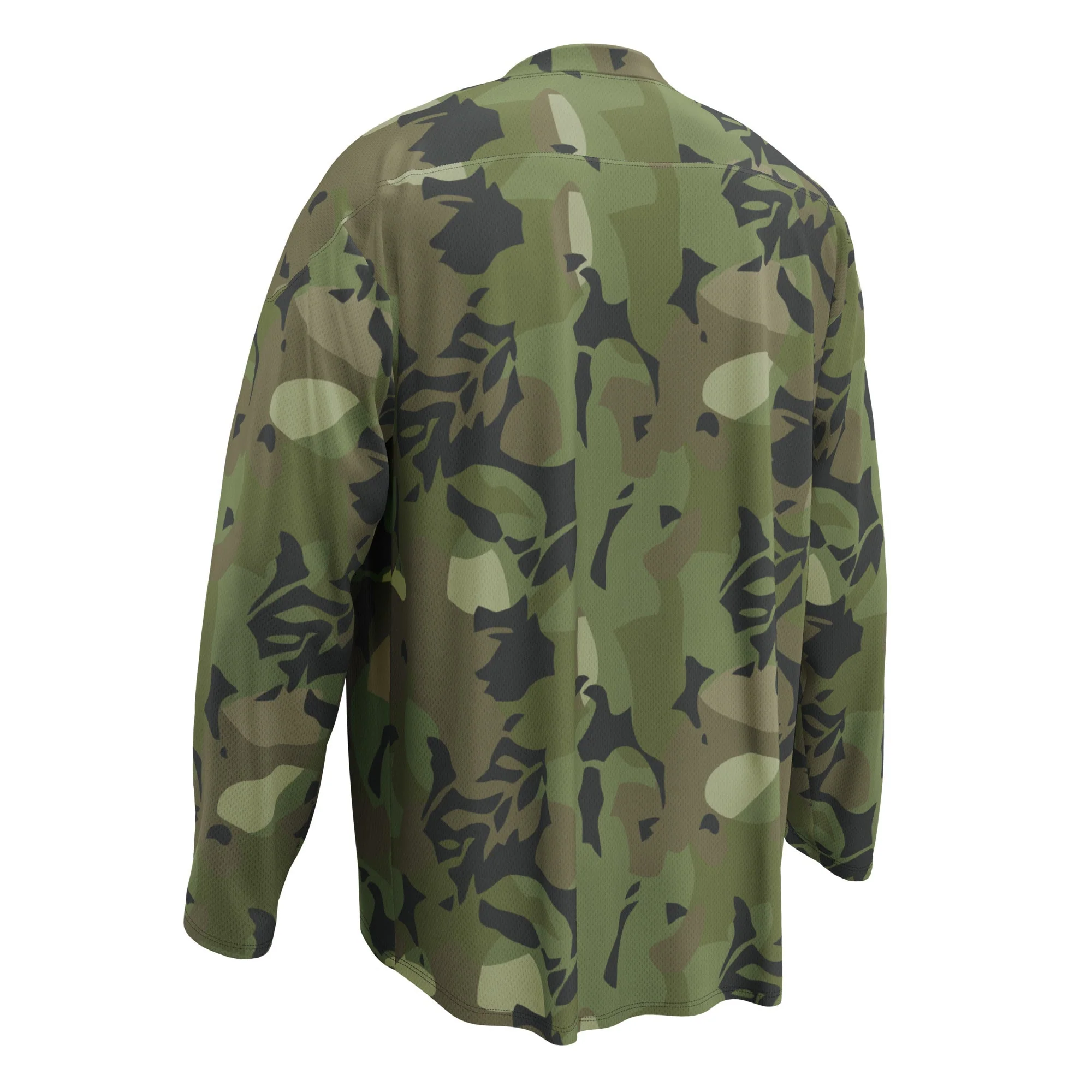 Cuban Elm Leaf Special Troops CAMO Unisex Hockey Fan Jersey - Image 5