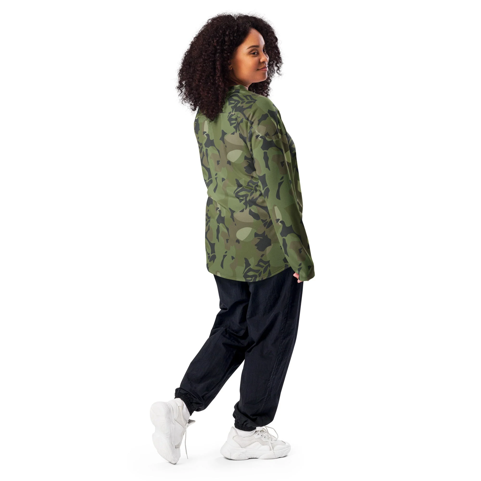 Cuban Elm Leaf Special Troops CAMO Unisex Hockey Fan Jersey - Image 9