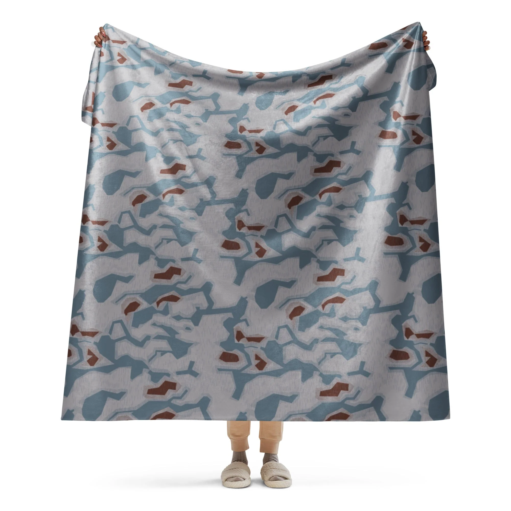 Czech Sumpfmuster Bahnak CAMO Sherpa Blanket