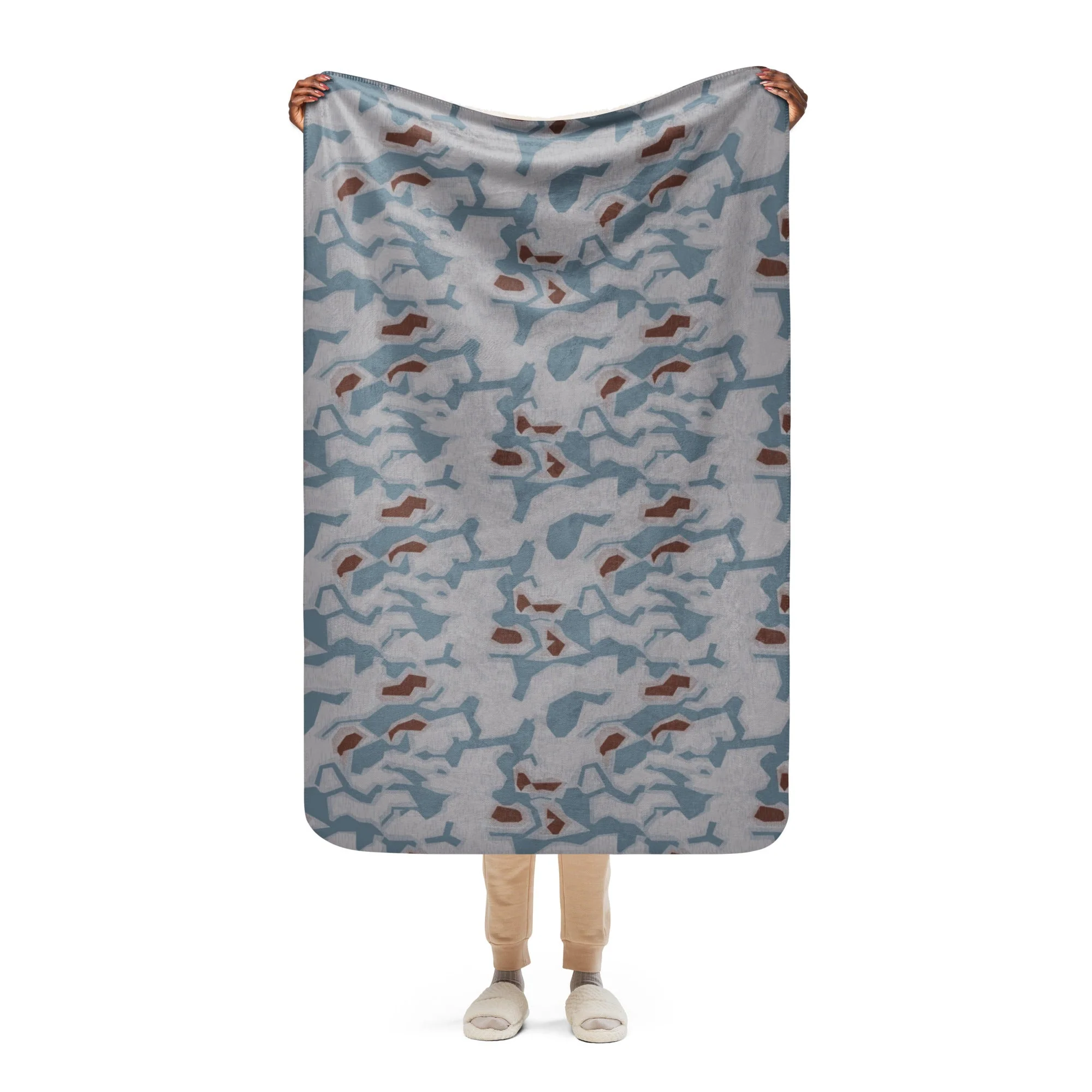 Czech Sumpfmuster Bahnak CAMO Sherpa Blanket - Image 15