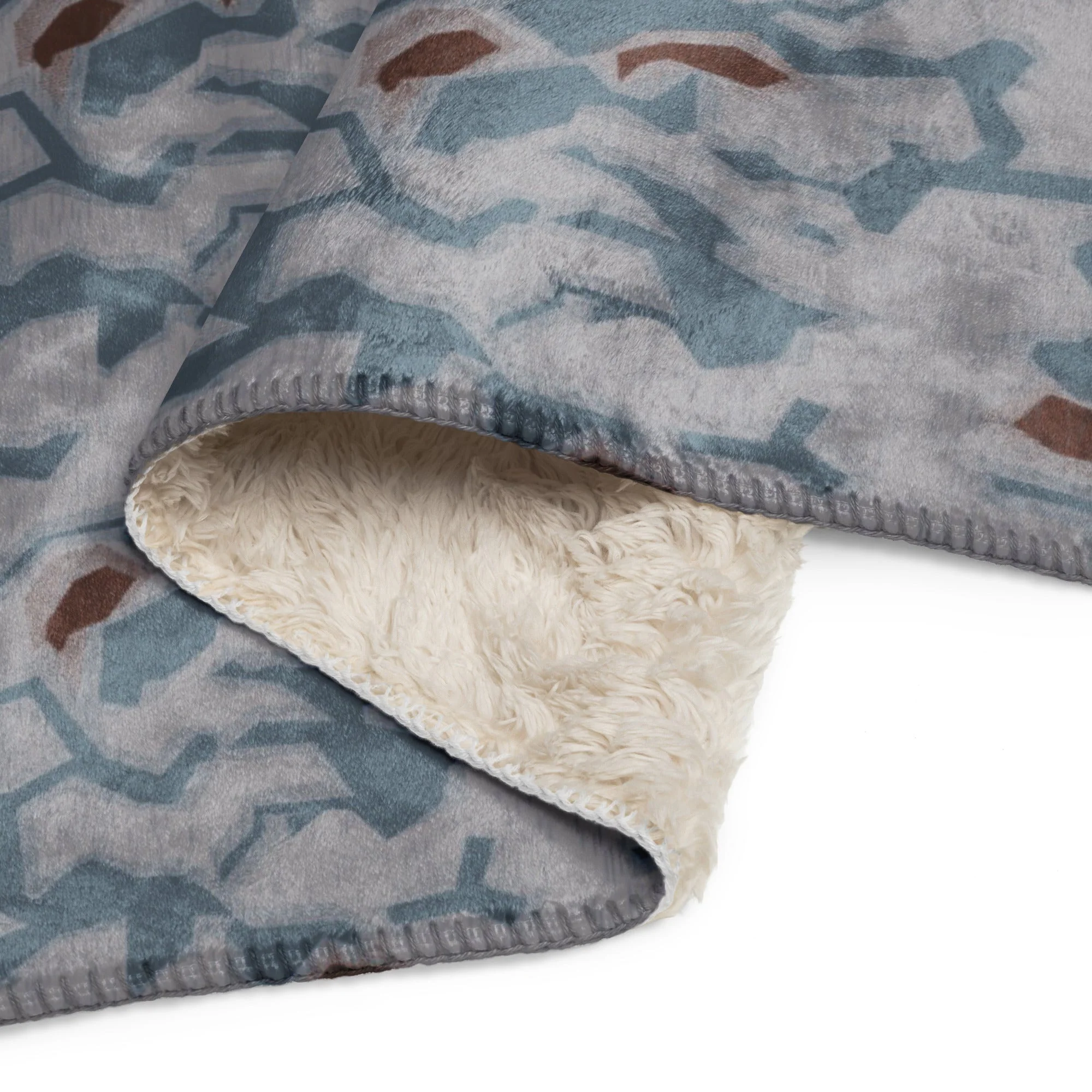 Czech Sumpfmuster Bahnak CAMO Sherpa Blanket - Image 2