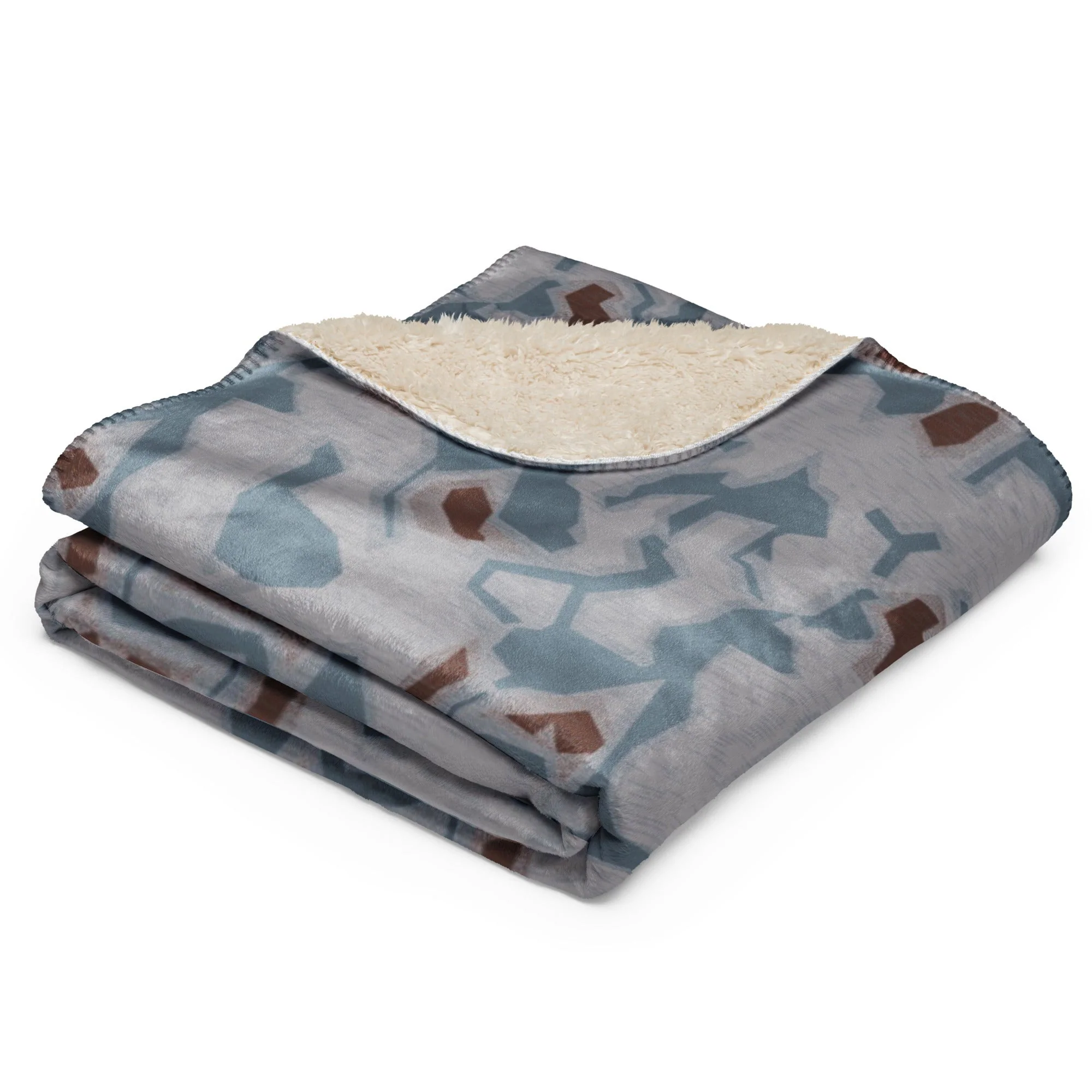 Czech Sumpfmuster Bahnak CAMO Sherpa Blanket - Image 5