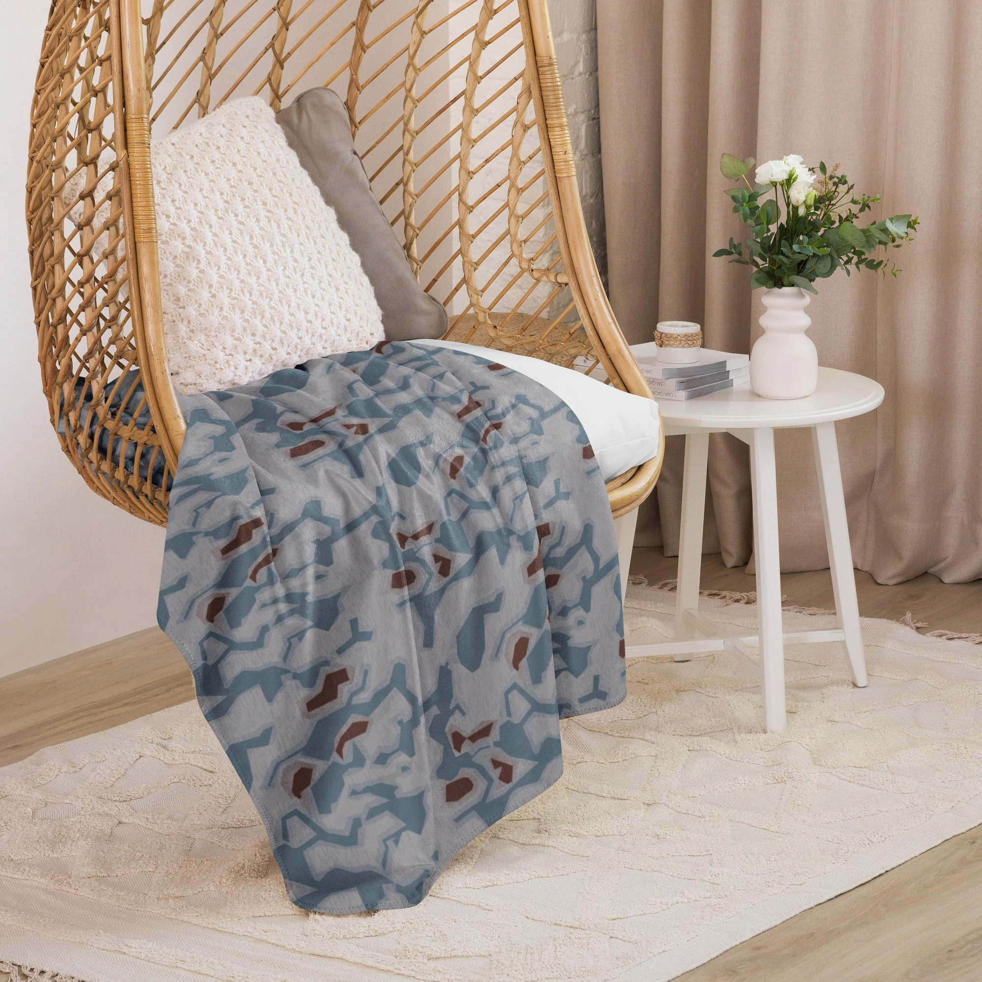 Czech Sumpfmuster Bahnak CAMO Sherpa Blanket - Image 8