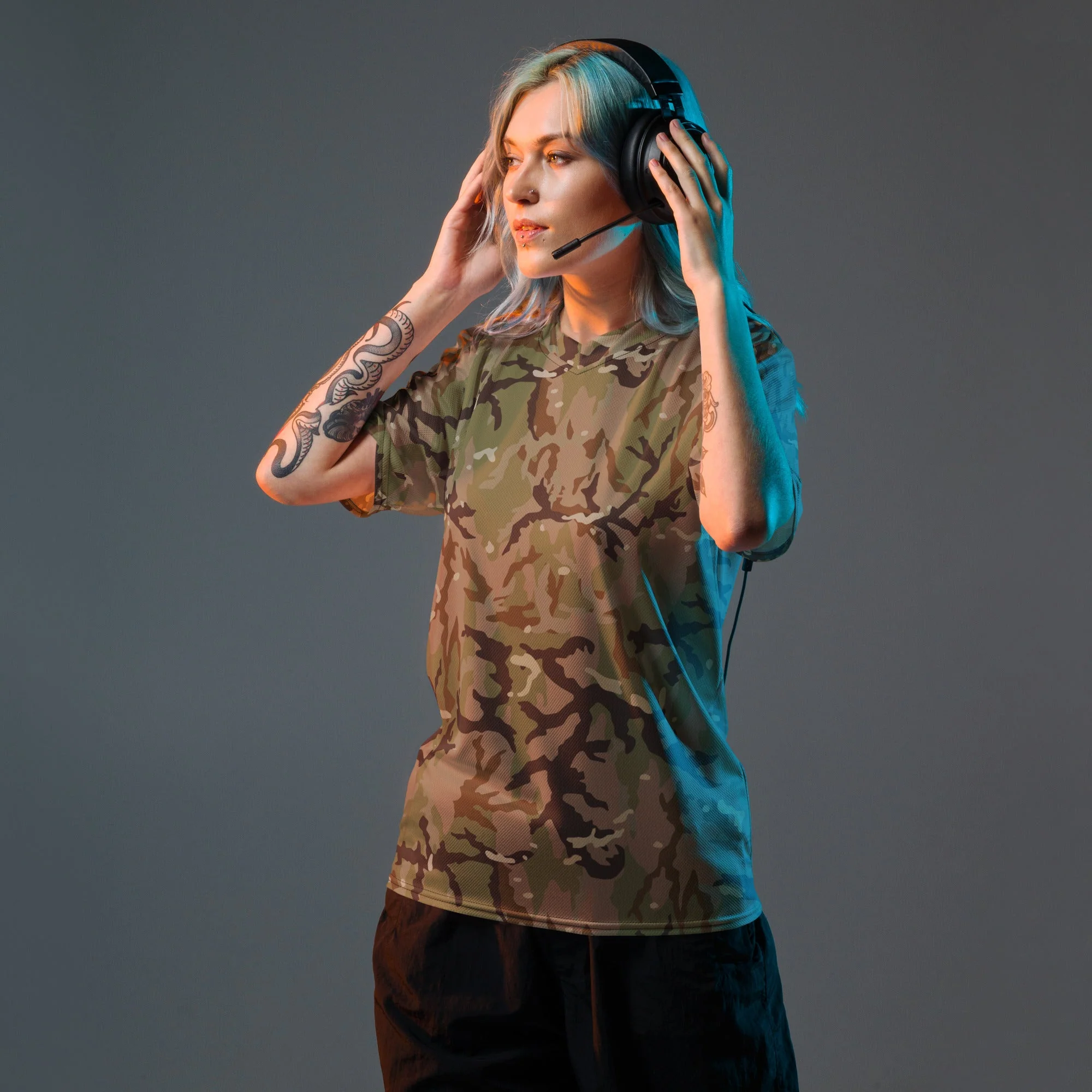 Czech Multi-terrain MAD21 CAMO Unisex Sports Jersey - Image 6