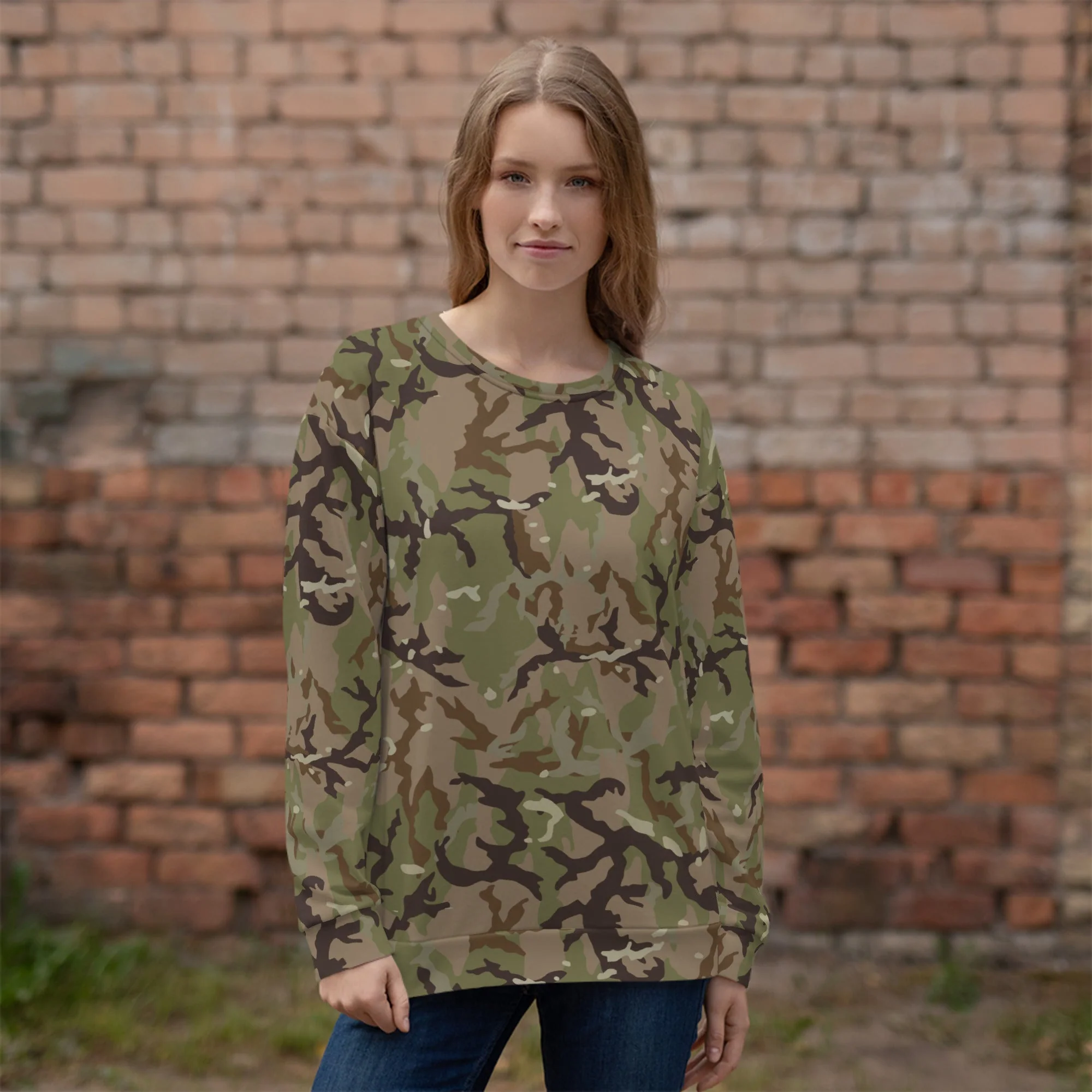 Czech Multi-terrain MAD21 CAMO Unisex Sweatshirt - Image 2