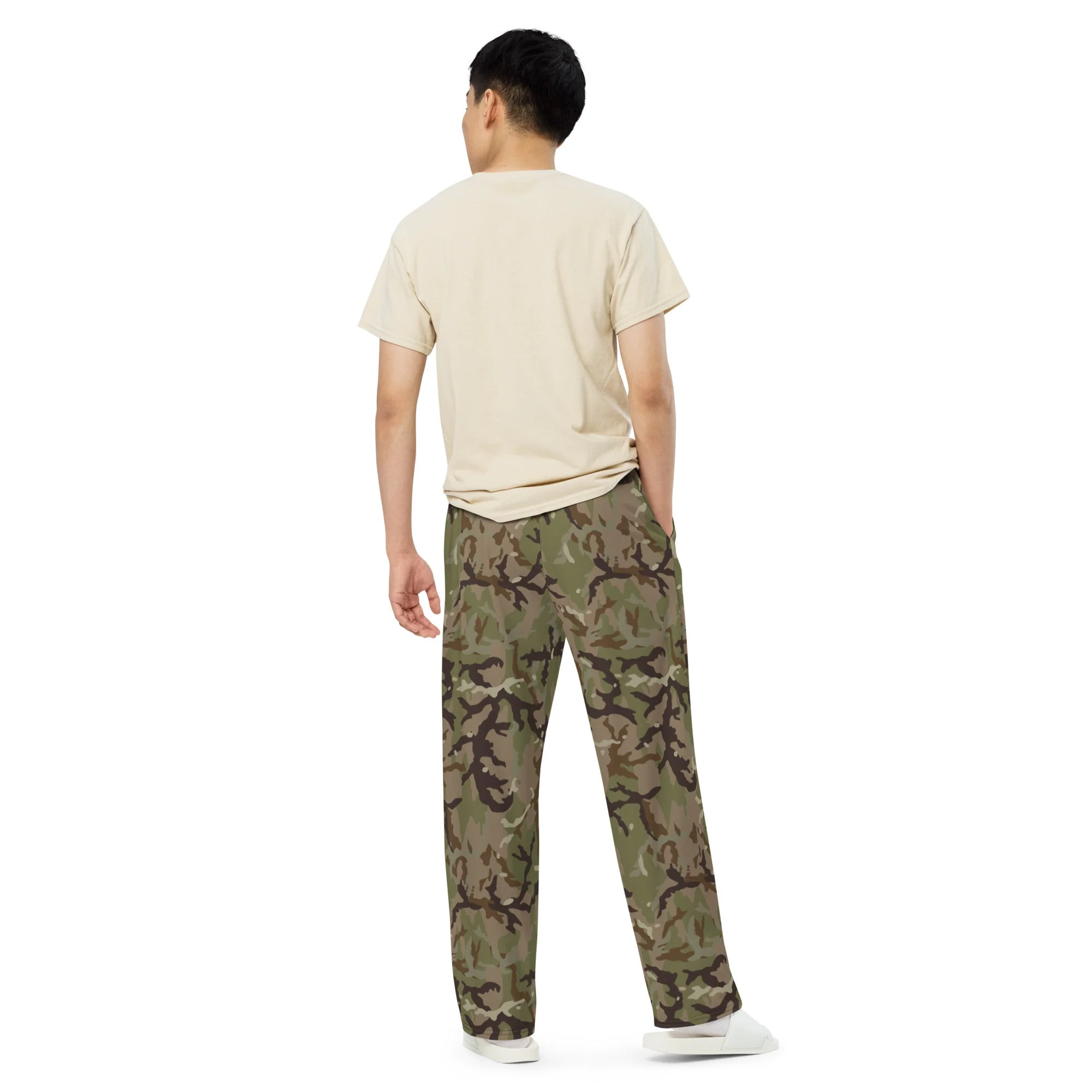 Czech Multi-terrain MAD21 CAMO Unisex Wide-Leg Leisure Pants - Image 2