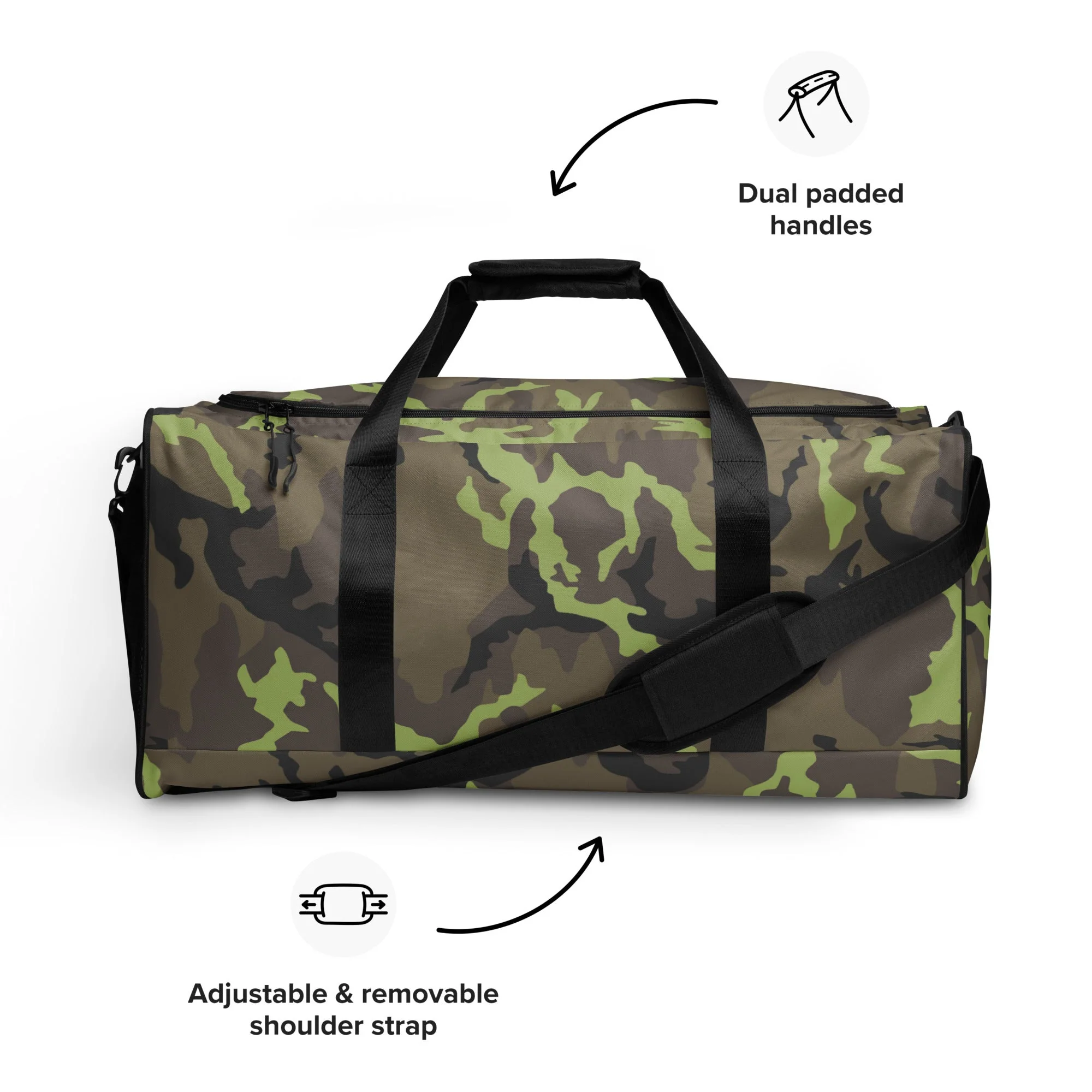 Czech Leaf VZ95 CAMO Duffle Bag - Image 3
