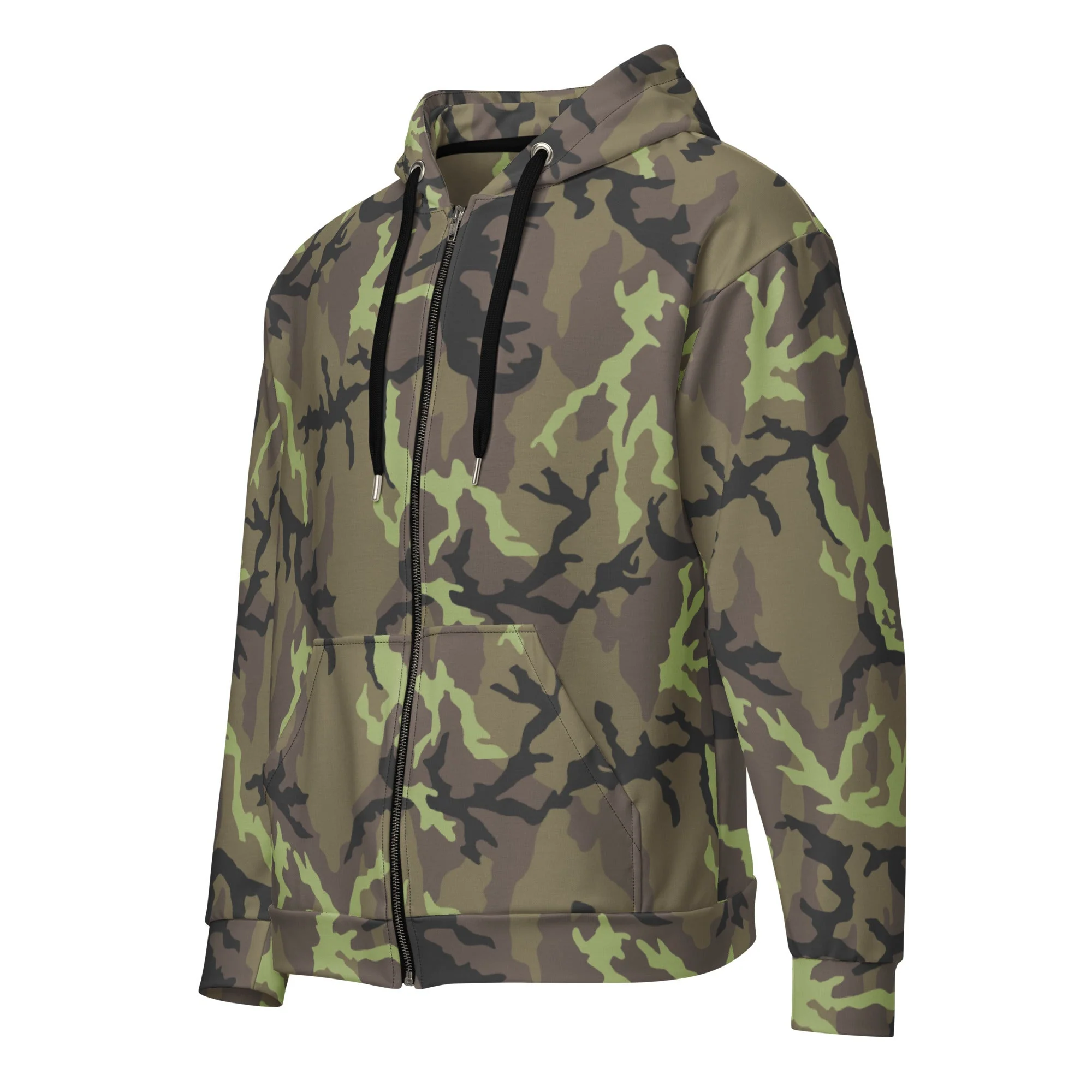 Czech Leaf VZ95 CAMO Unisex Zip Hoodie - Image 2