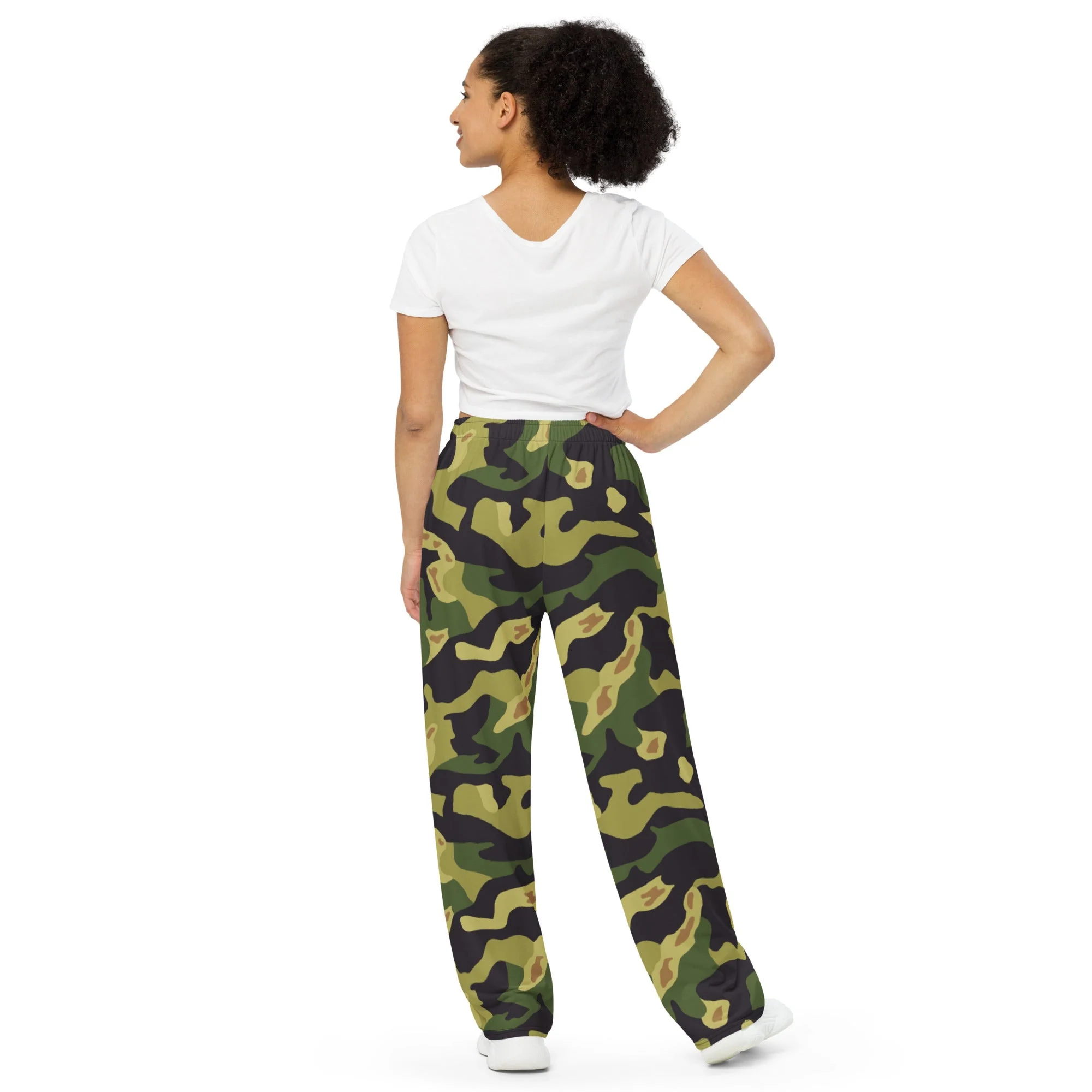 Czech Salamander VZ60 CAMO Unisex Wide-Leg Leisure Pants - Image 3