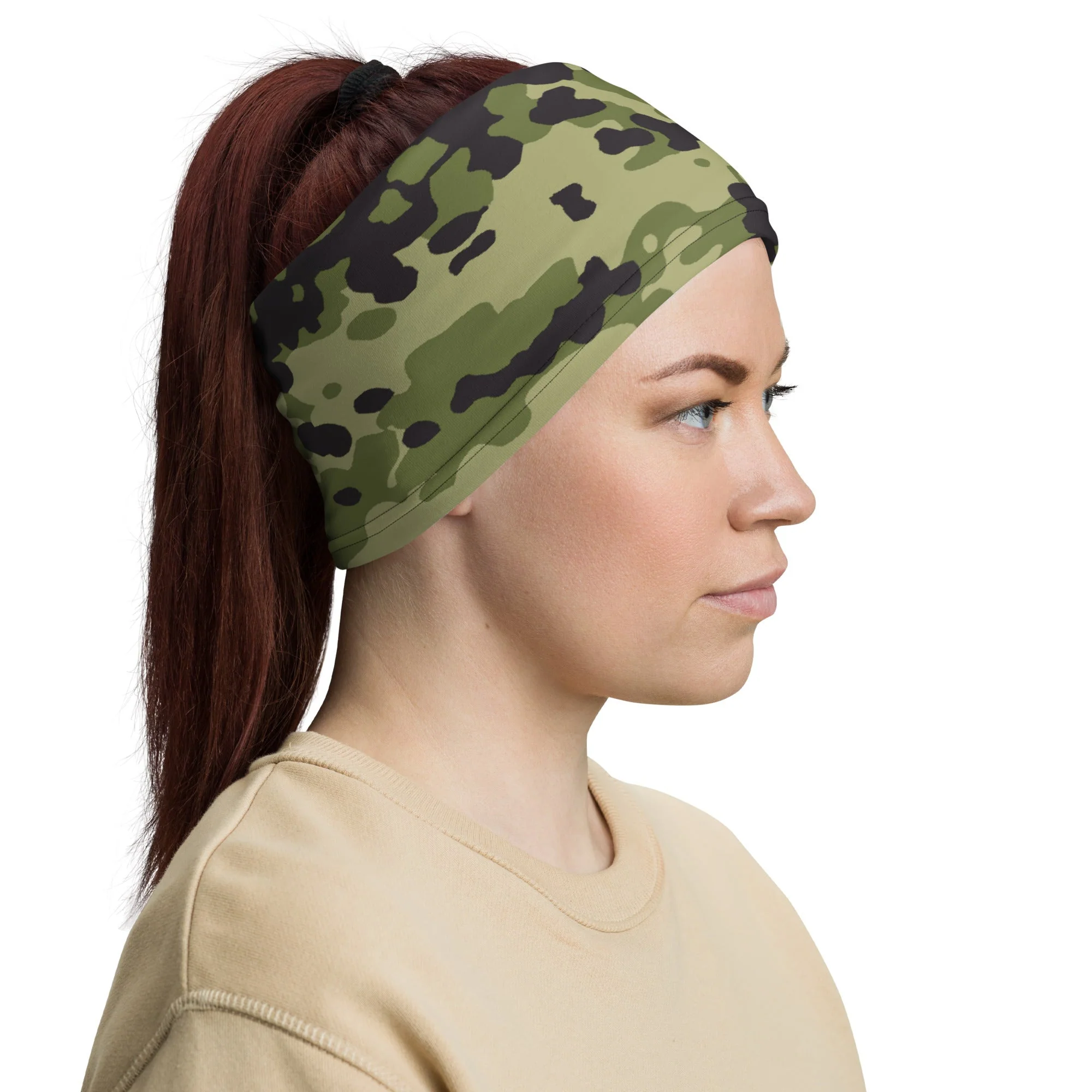 Danish Flecktarn Woodland CAMO Neck gaiter - Image 2