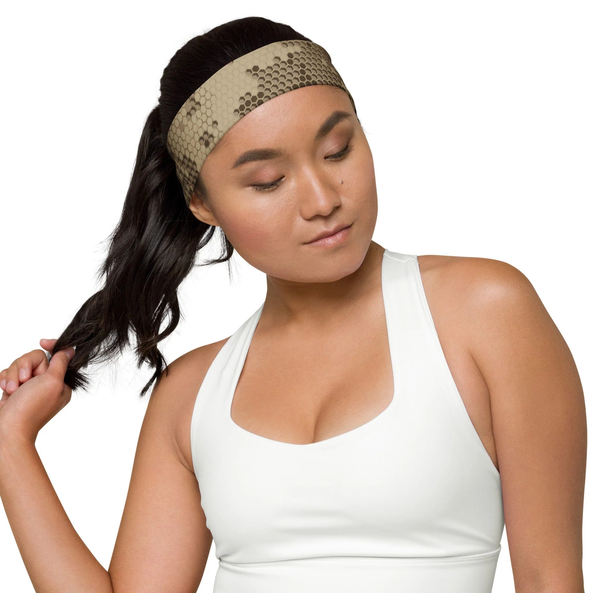 Rattlesnake Hex Desert CAMO Headband - Image 3