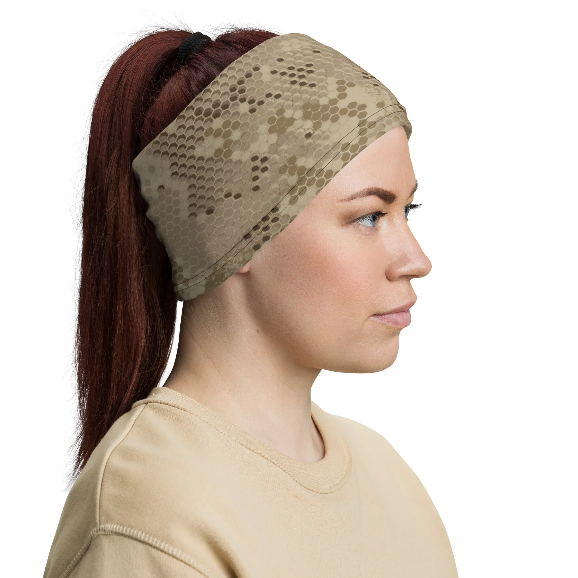 Rattlesnake Hex Desert CAMO Neck Gaiter - Image 2