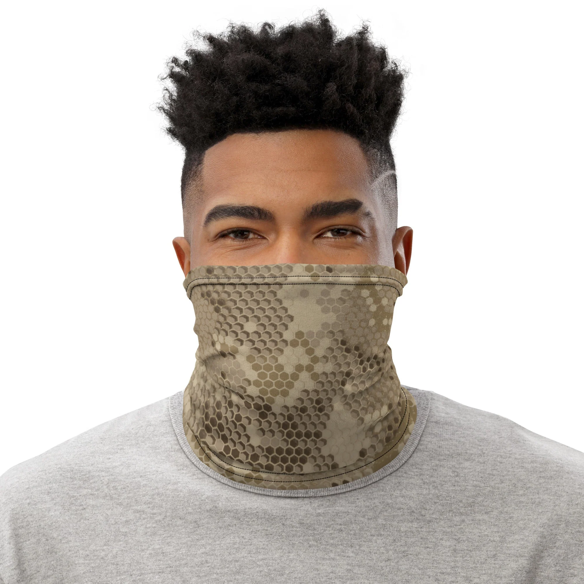 Rattlesnake Hex Desert CAMO Neck Gaiter - Image 4