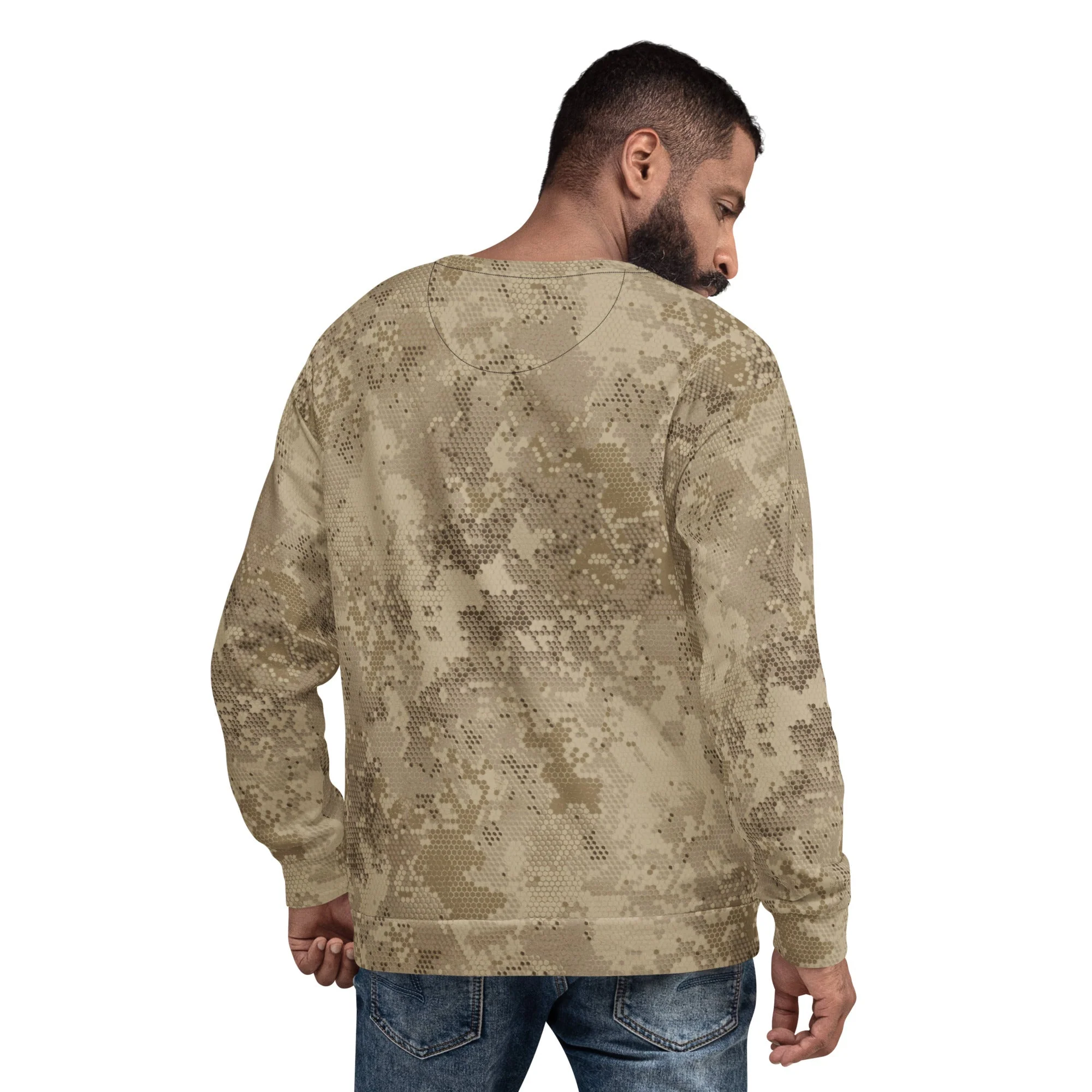 Rattlesnake Hex Desert CAMO Unisex Sweatshirt - Image 15