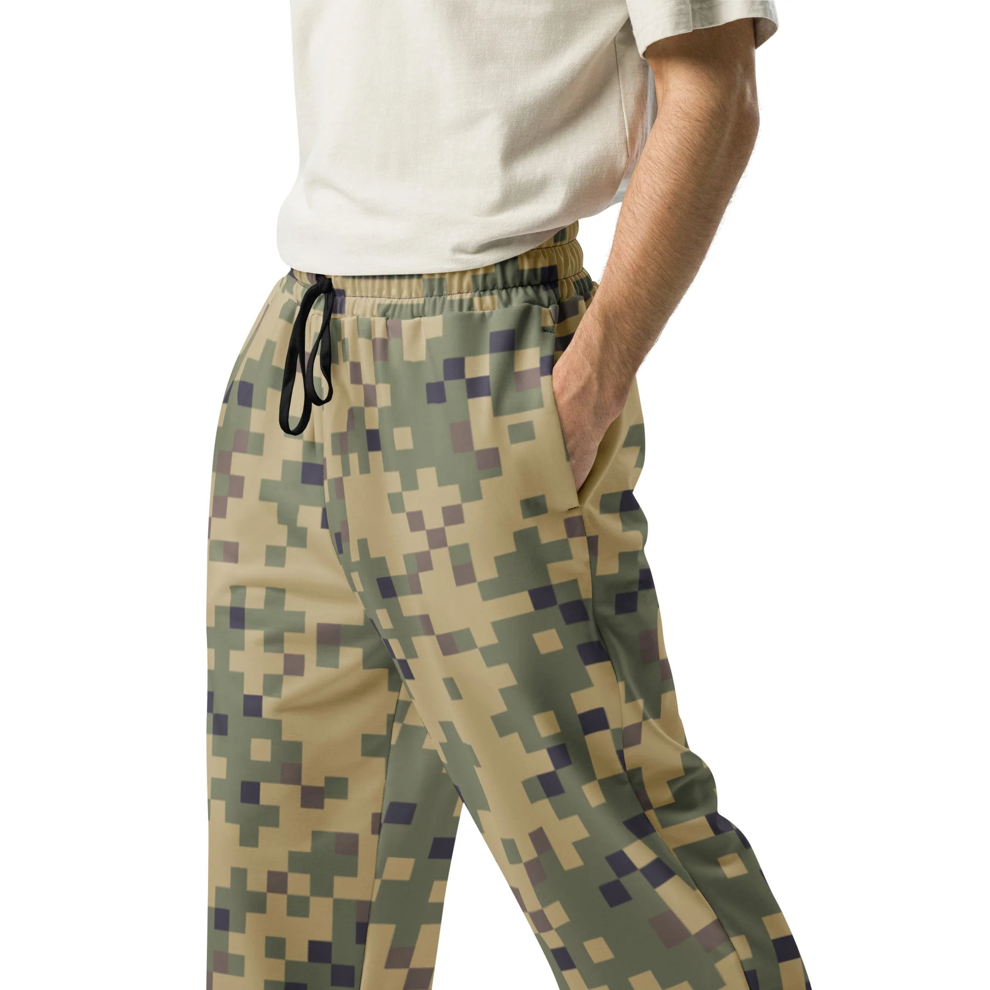 American Digital Dual-Tex CAMO Unisex Wide-Leg Joggers - Image 4