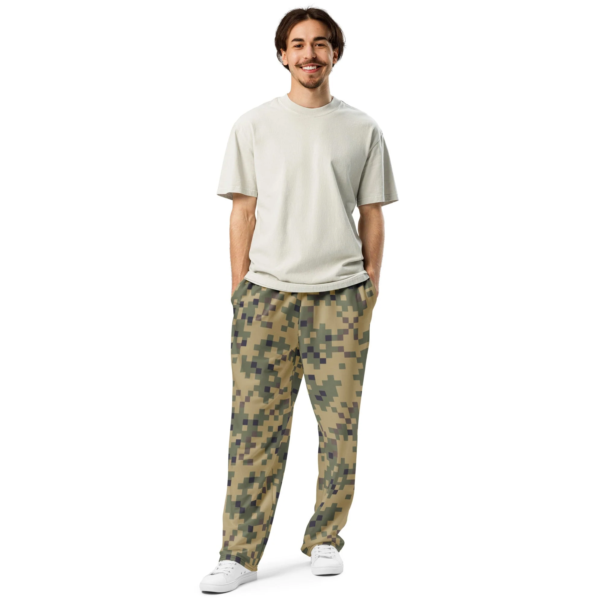 American Digital Dual-Tex CAMO Unisex Wide-Leg Joggers - Image 5