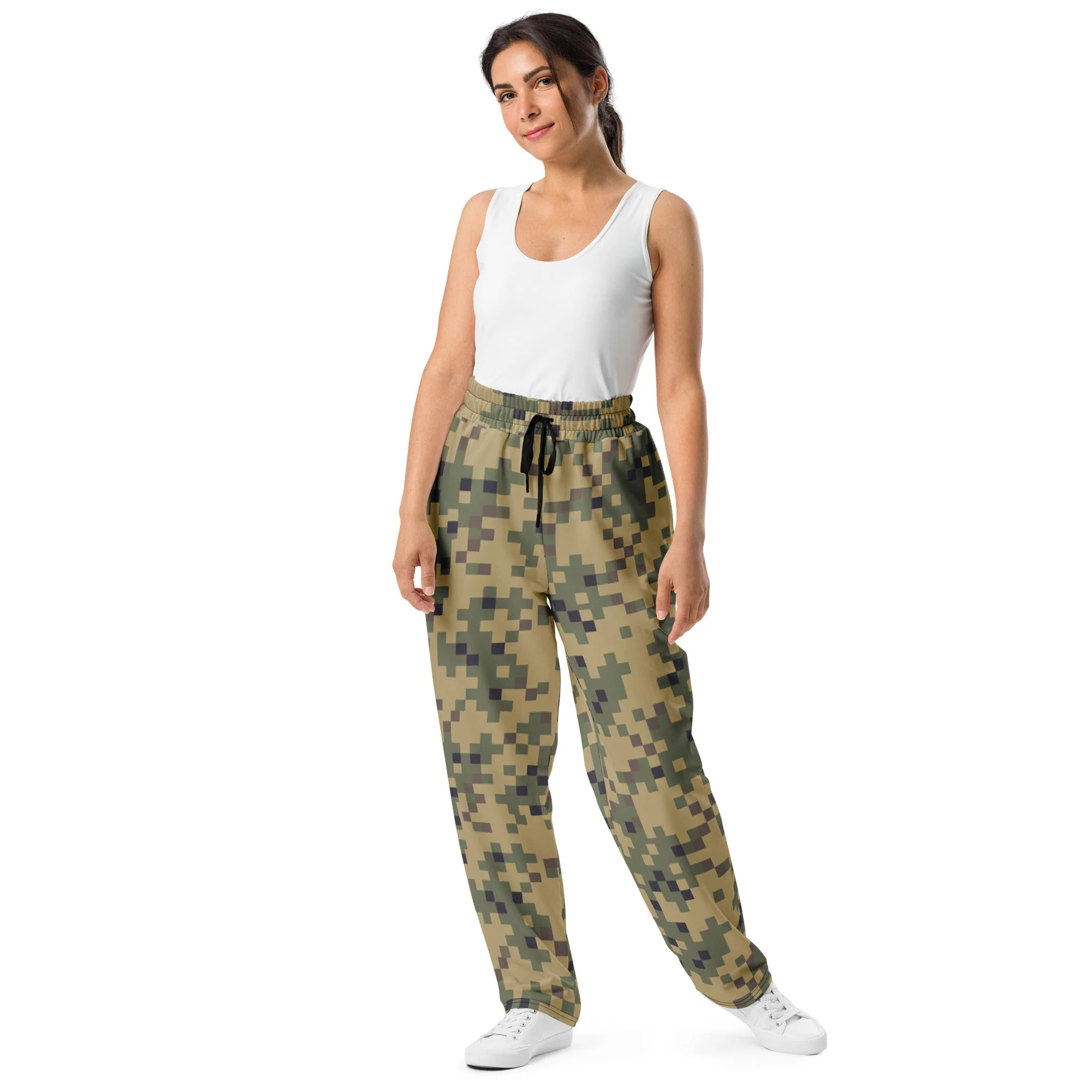 American Digital Dual-Tex CAMO Unisex Wide-Leg Joggers - Image 6