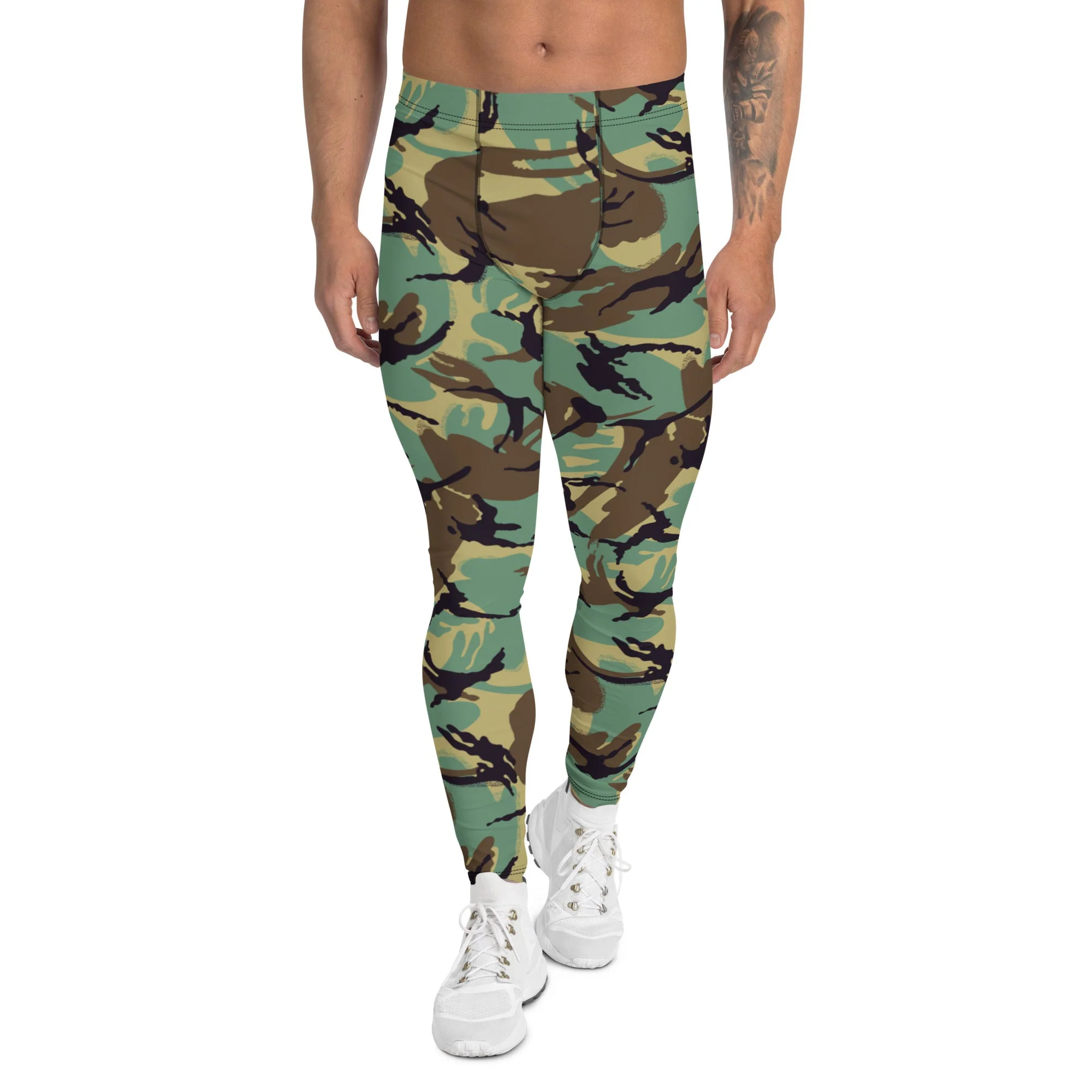 British DPM Wild Geese Movie CAMO Mens Leggings