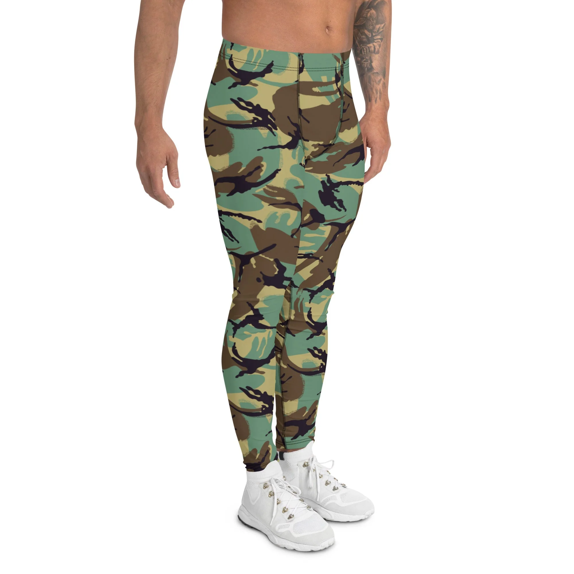 British DPM Wild Geese Movie CAMO Mens Leggings - Image 3