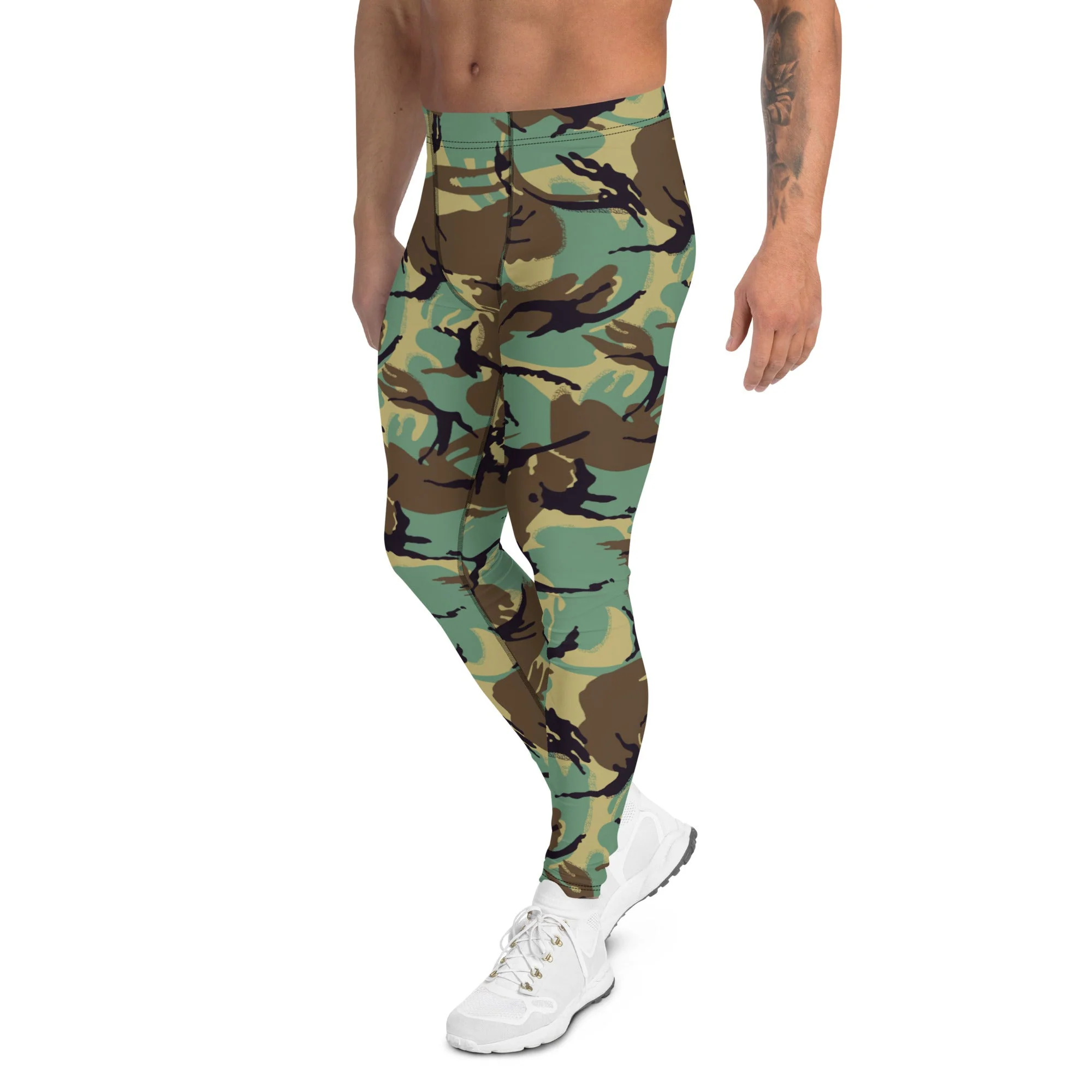 British DPM Wild Geese Movie CAMO Mens Leggings - Image 4
