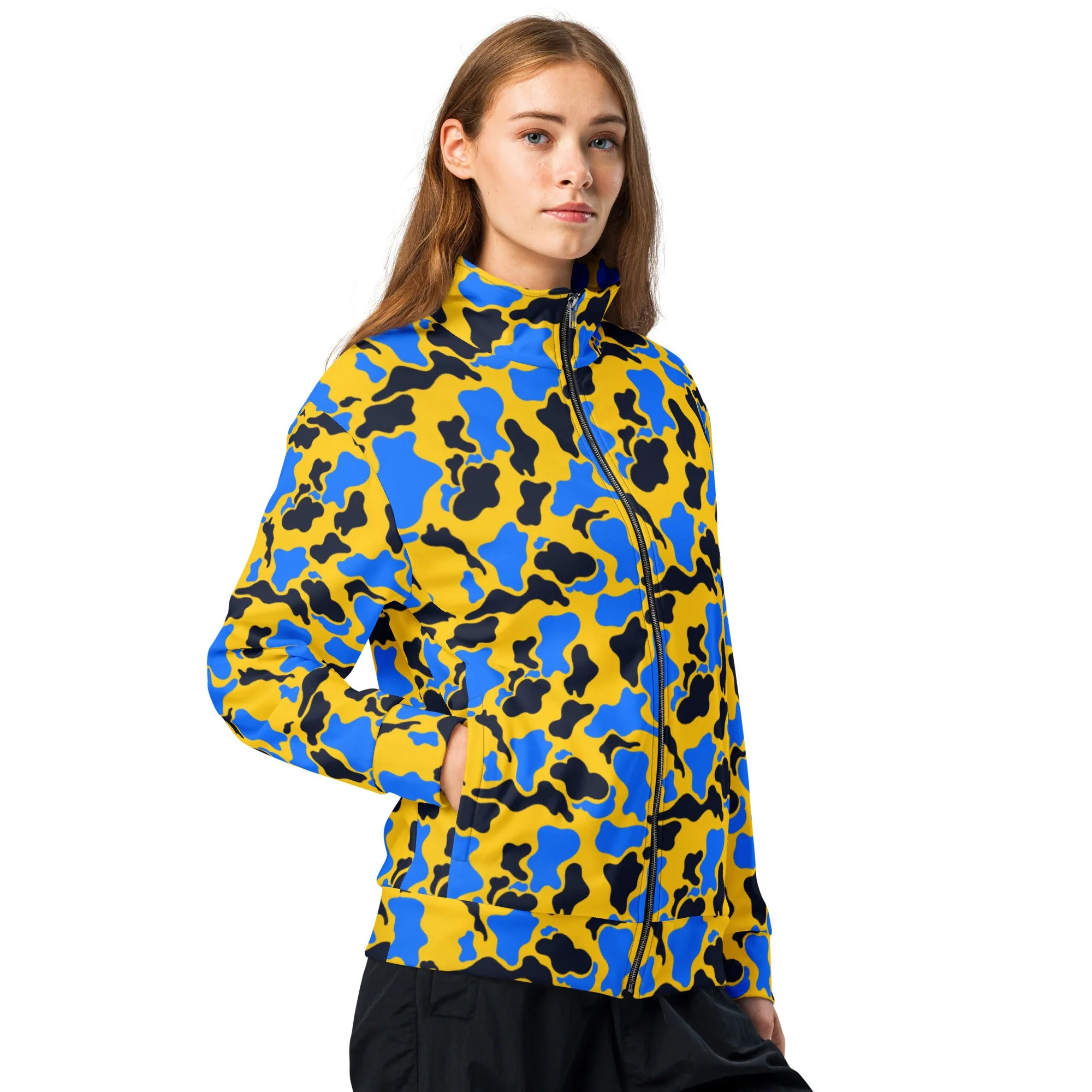 Duck Hunter Sunstrike Jungle CAMO Unisex Track Jacket - Image 2