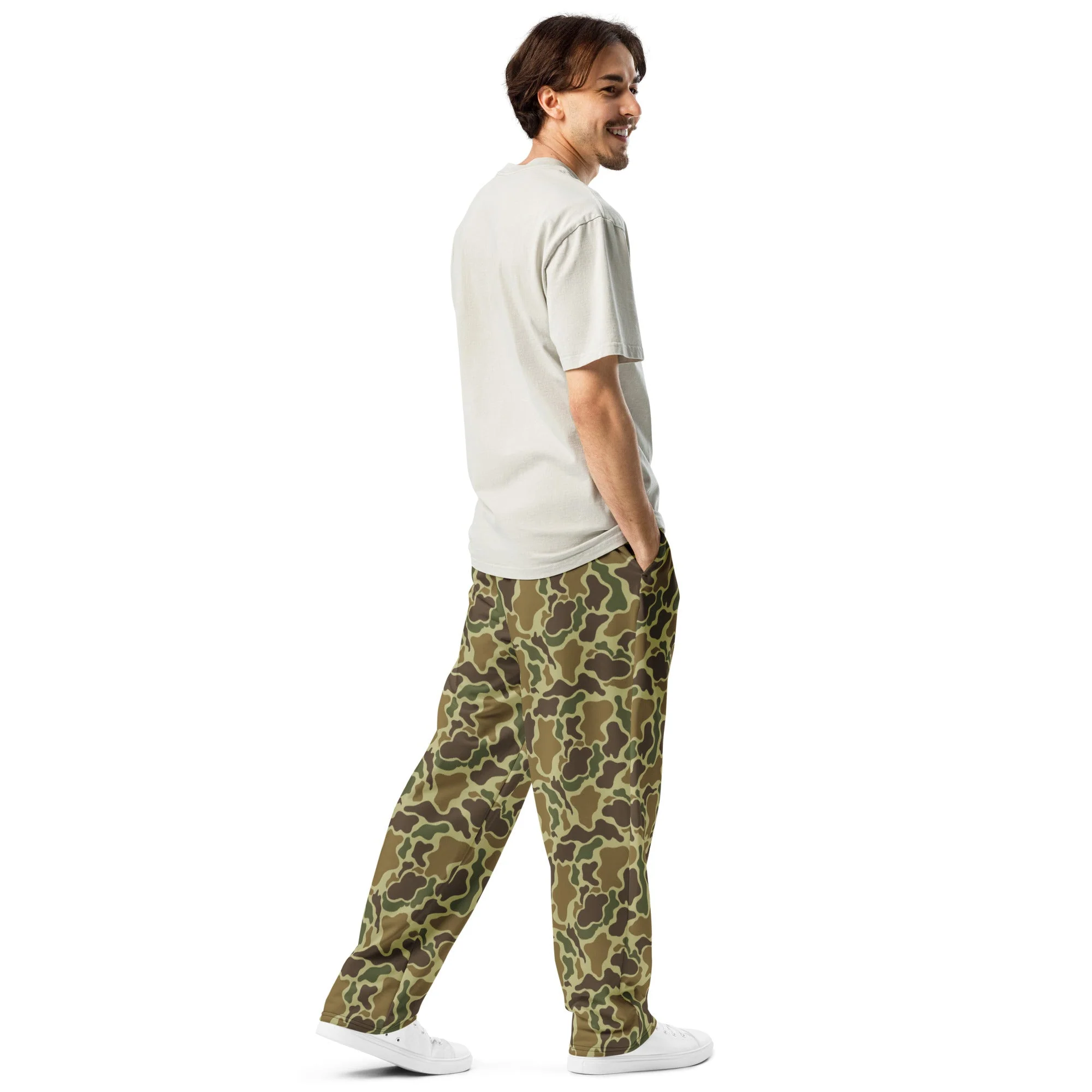 American Duck Hunter Advisor CAMO Unisex Wide-Leg Joggers - Image 3