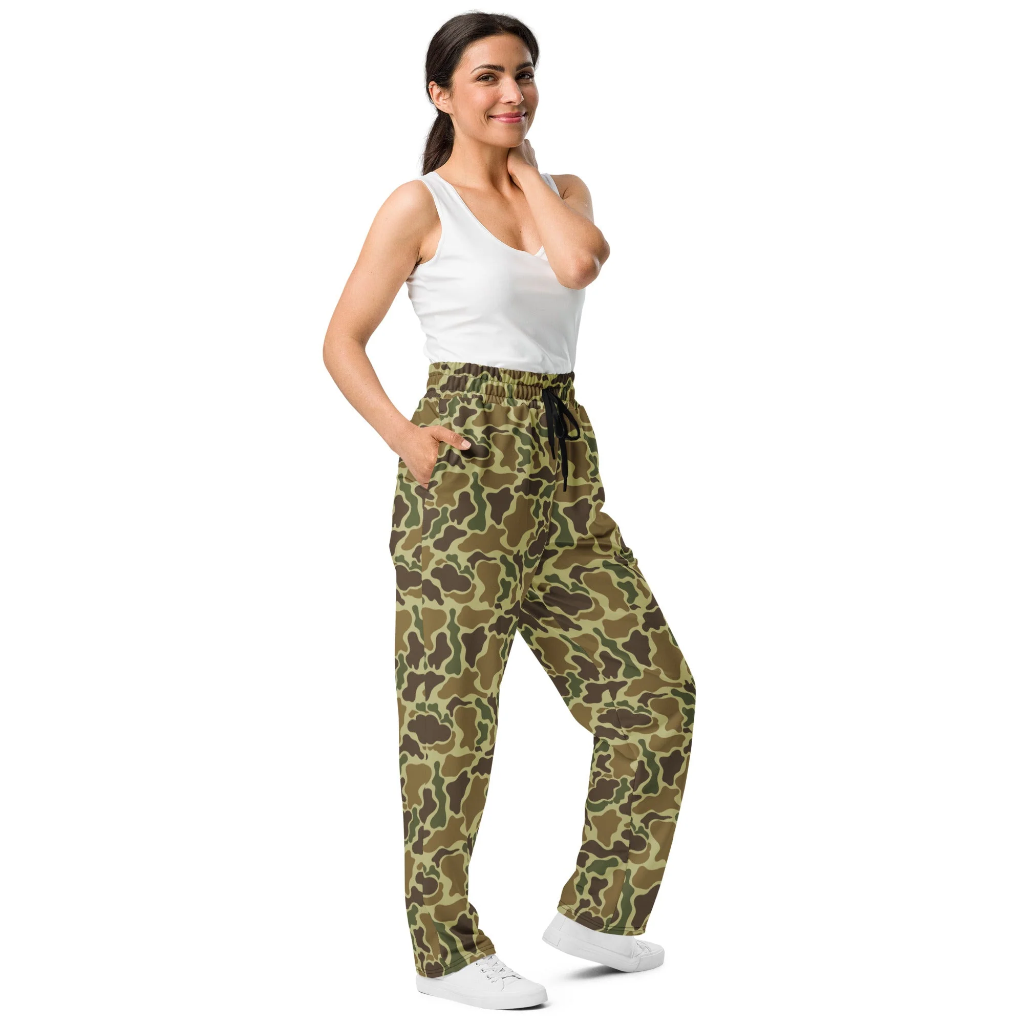 American Duck Hunter Advisor CAMO Unisex Wide-Leg Joggers - Image 7