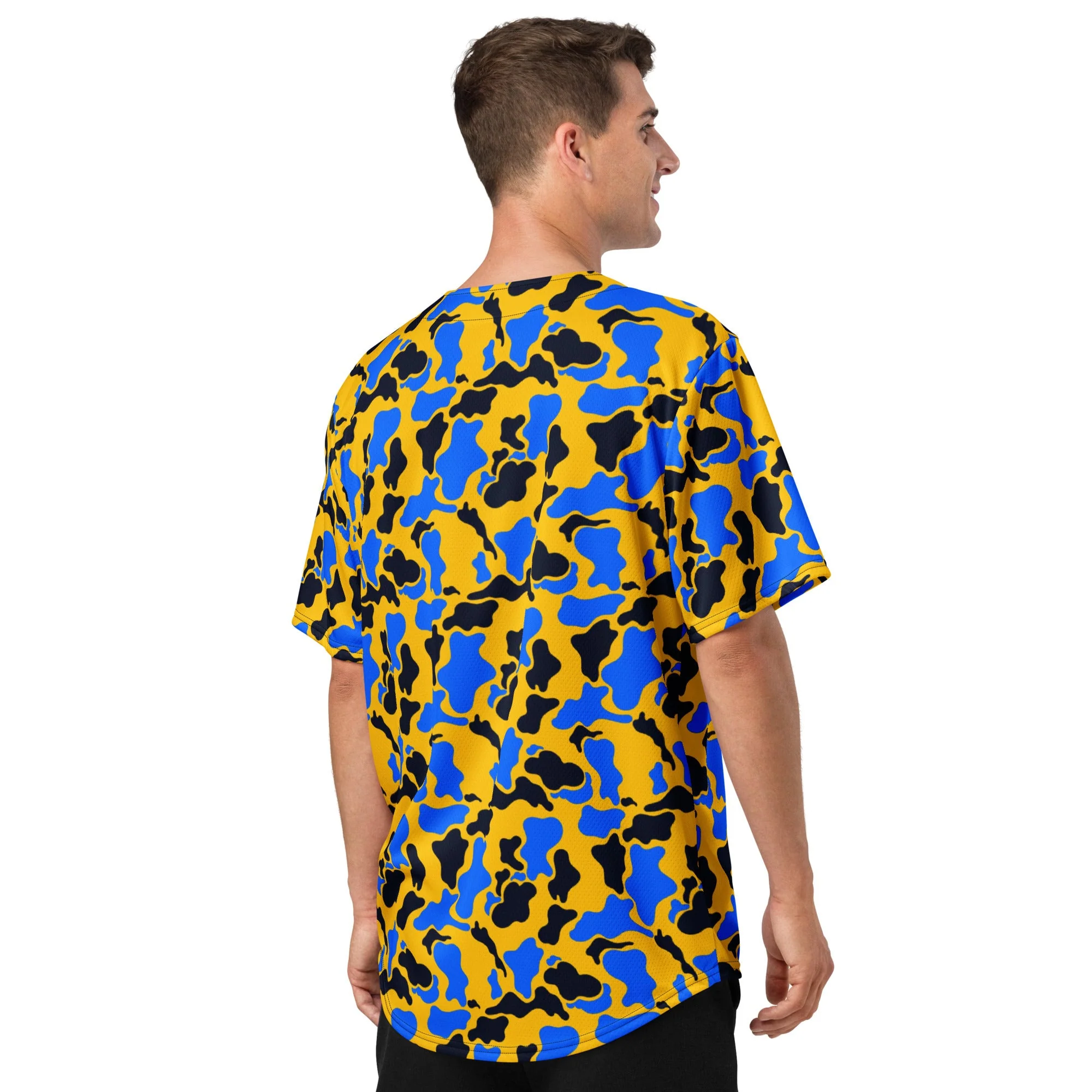 Duck Hunter Sunstrike Jungle CAMO Unisex Baseball Jersey - Image 8