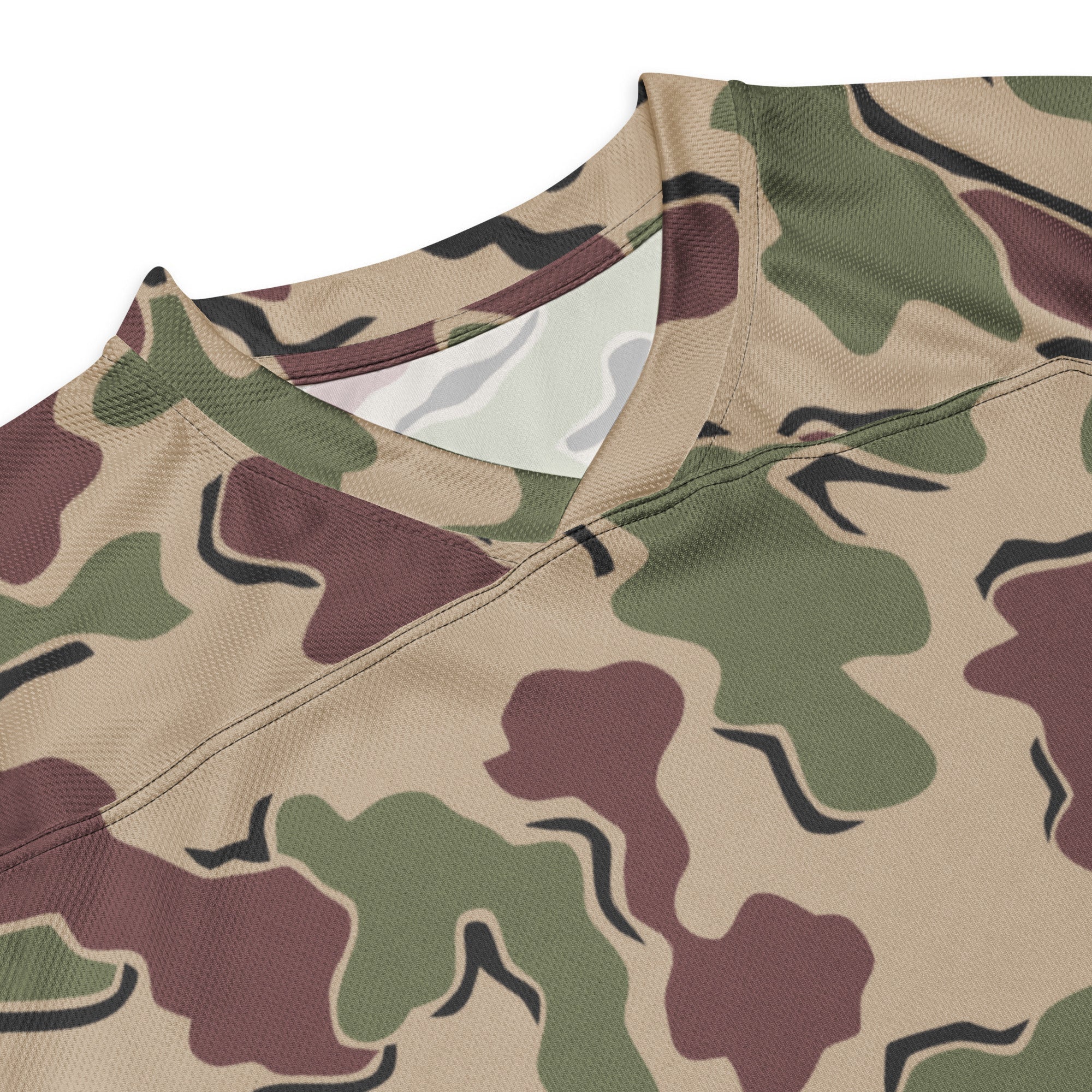 Belgian Jigsaw Korps Mariniers CAMO Unisex Hockey Fan Jersey - Image 11