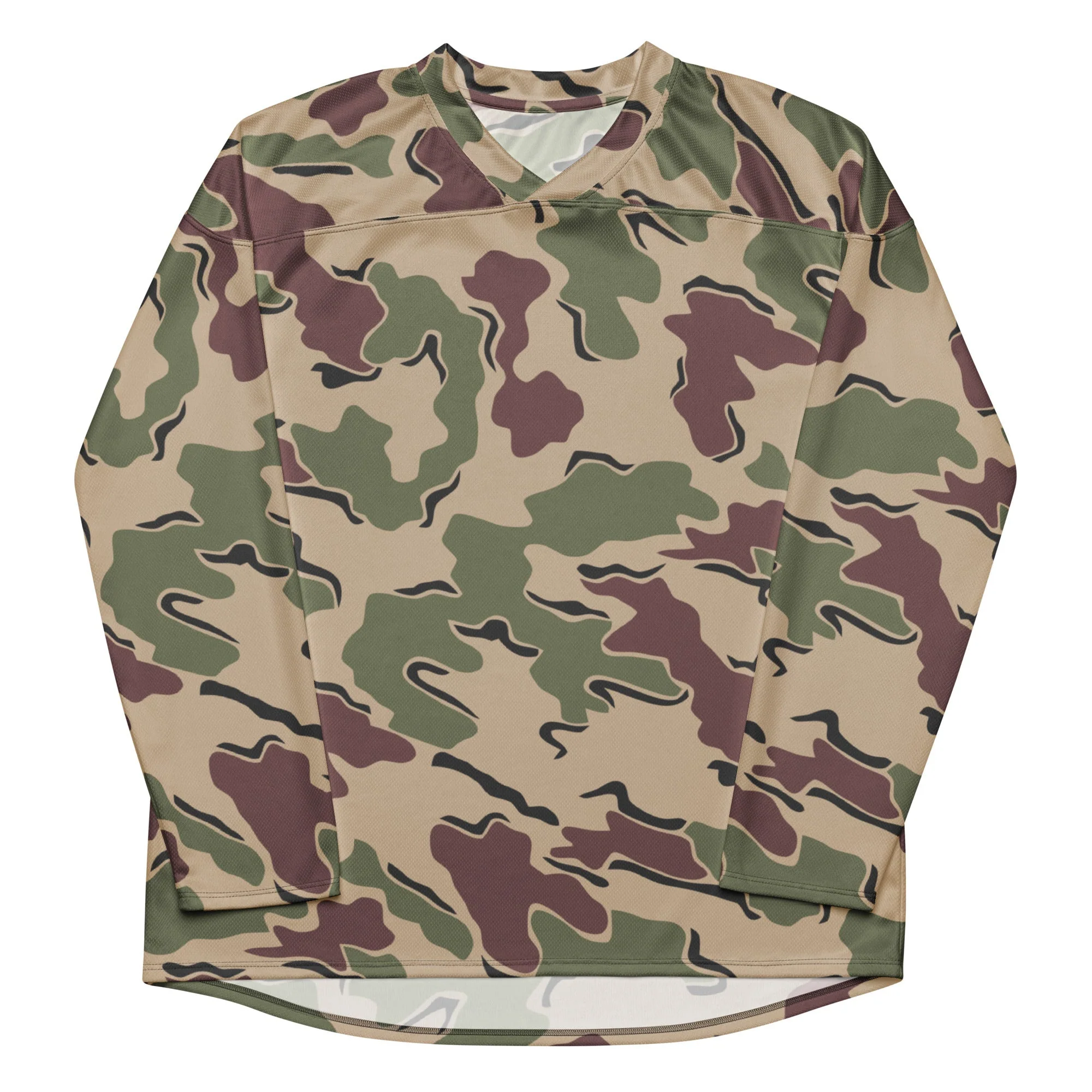 Belgian Jigsaw Korps Mariniers CAMO Unisex Hockey Fan Jersey - Image 13