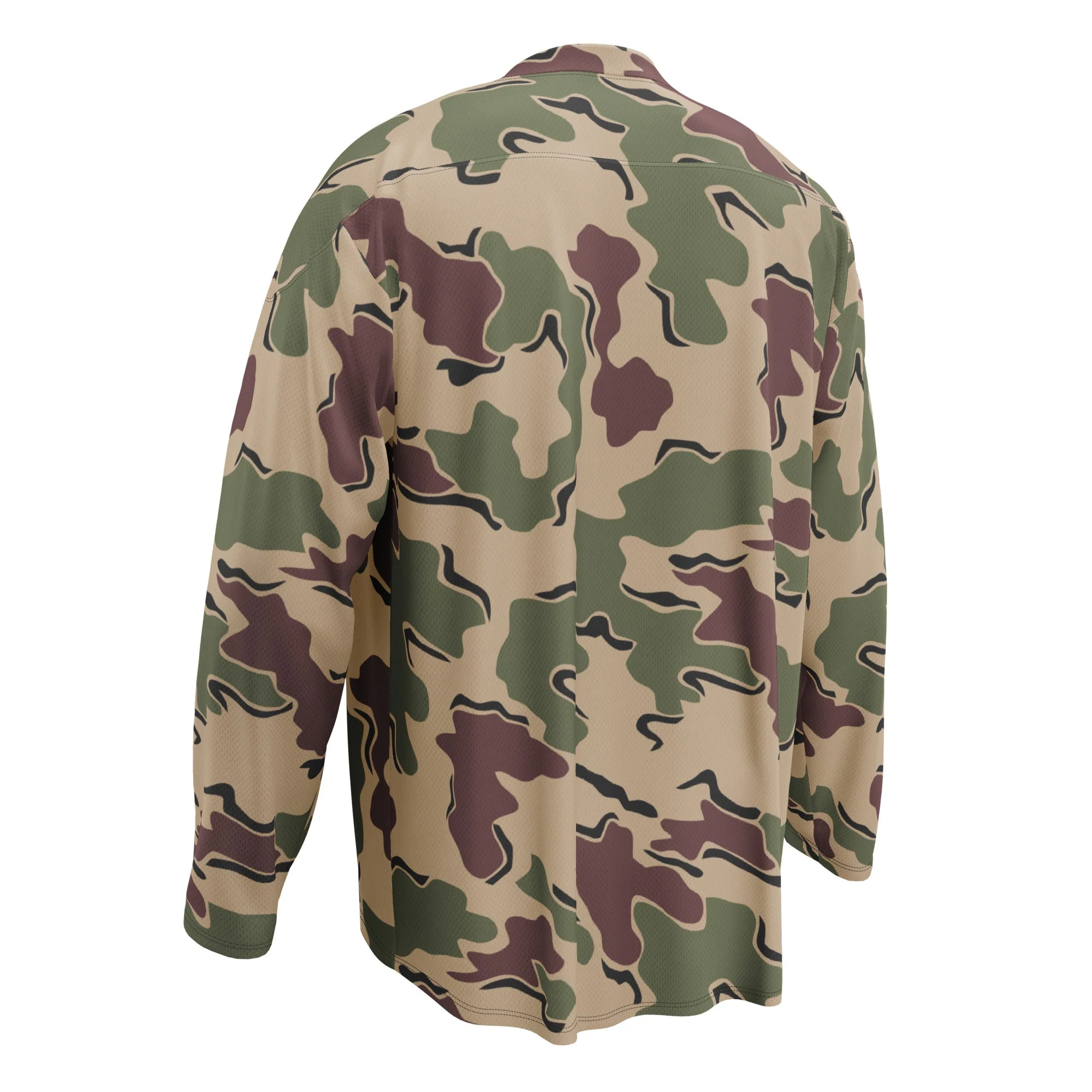 Belgian Jigsaw Korps Mariniers CAMO Unisex Hockey Fan Jersey - Image 5