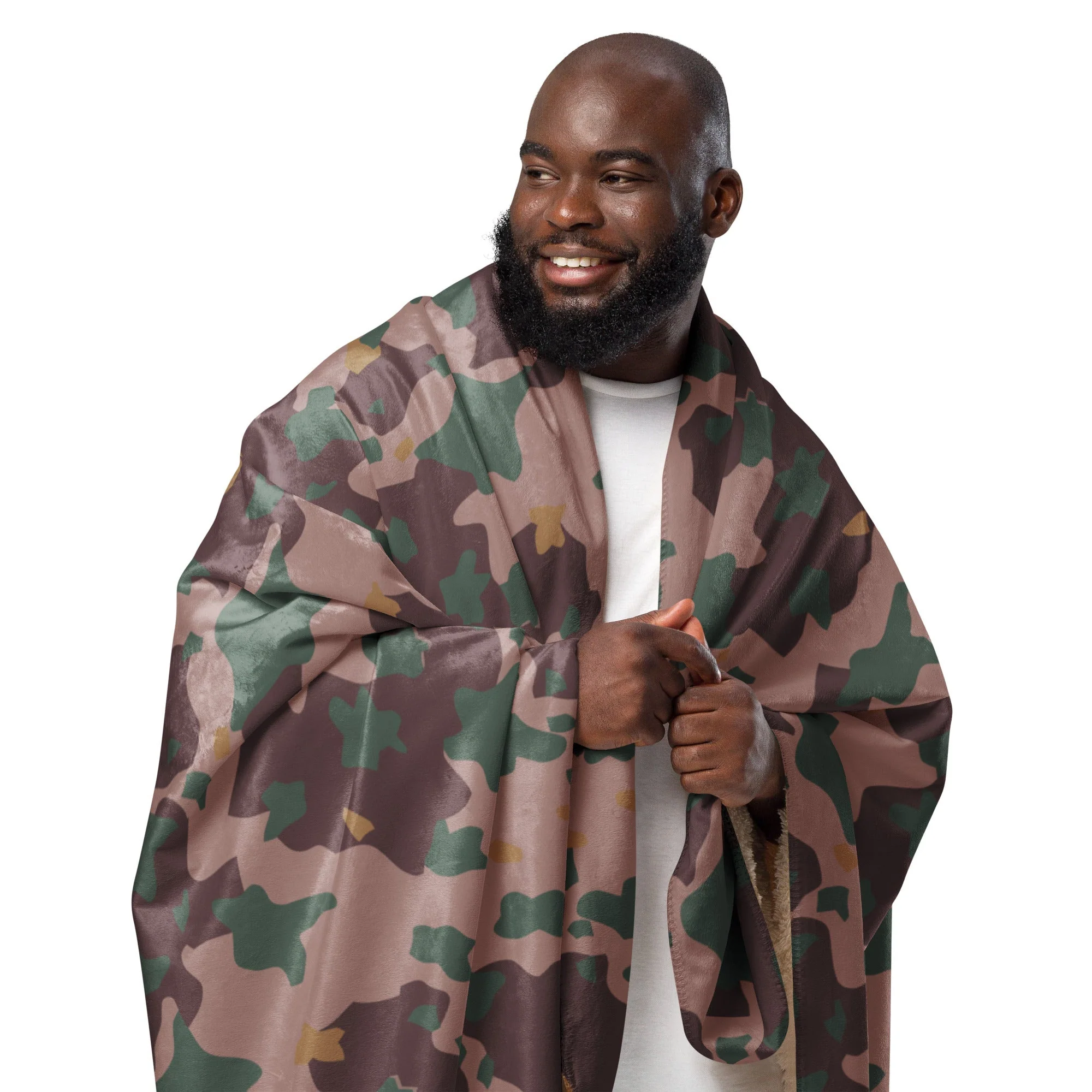 Dutch Korps Speciale Troepen CAMO Sherpa Blanket - Image 3