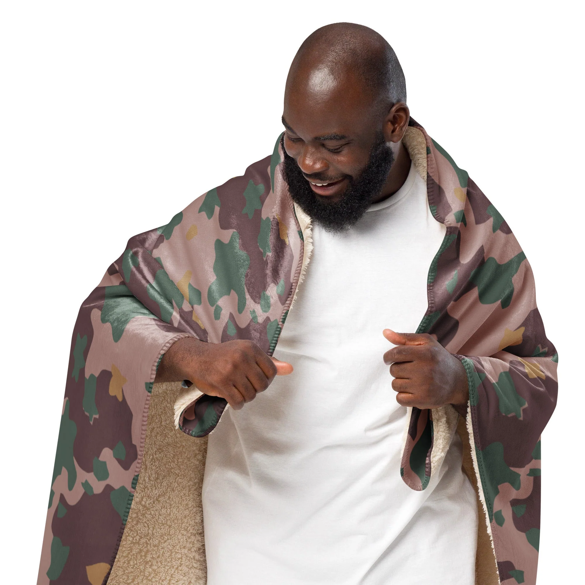 Dutch Korps Speciale Troepen CAMO Sherpa Blanket - Image 5
