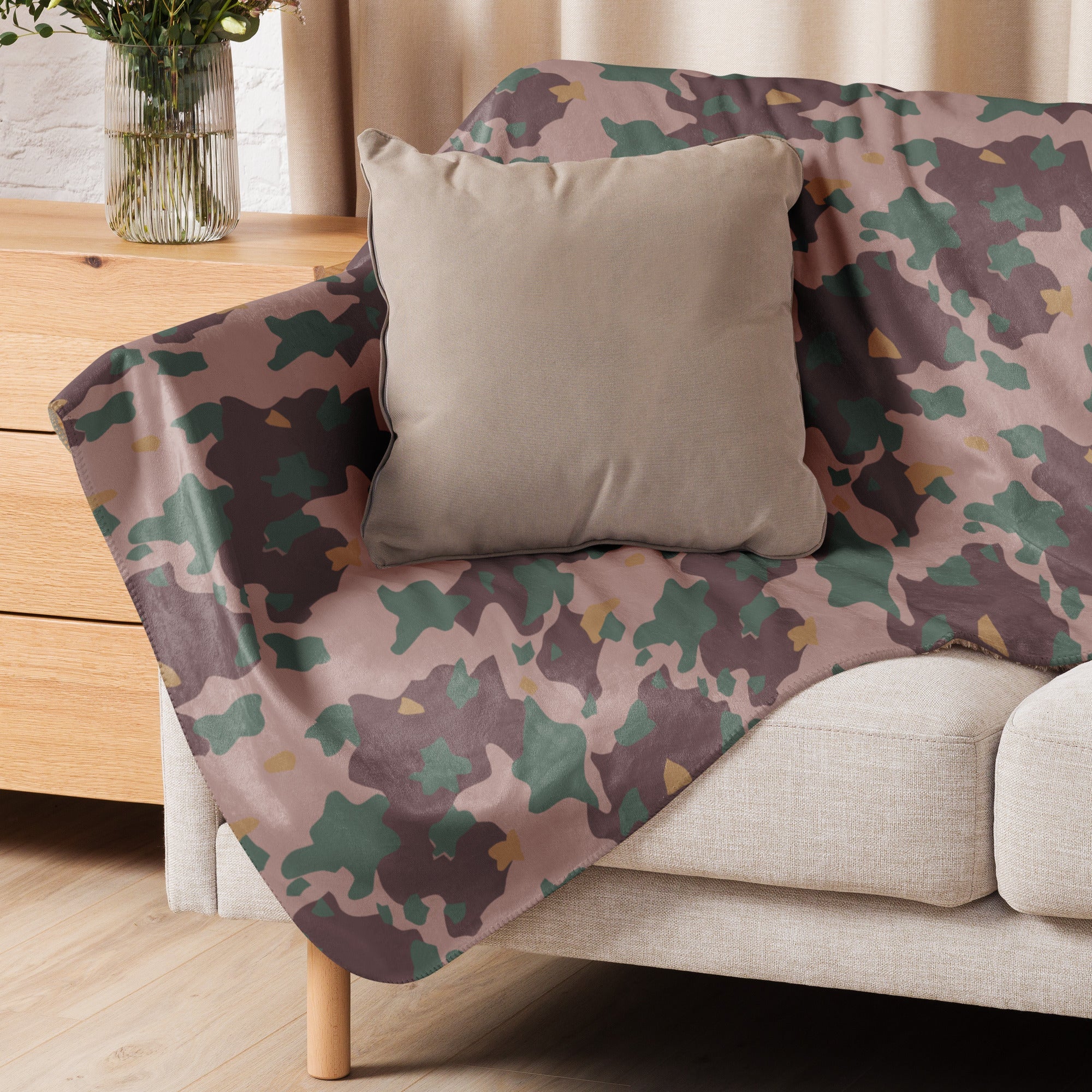 Dutch Korps Speciale Troepen CAMO Sherpa Blanket - Image 7