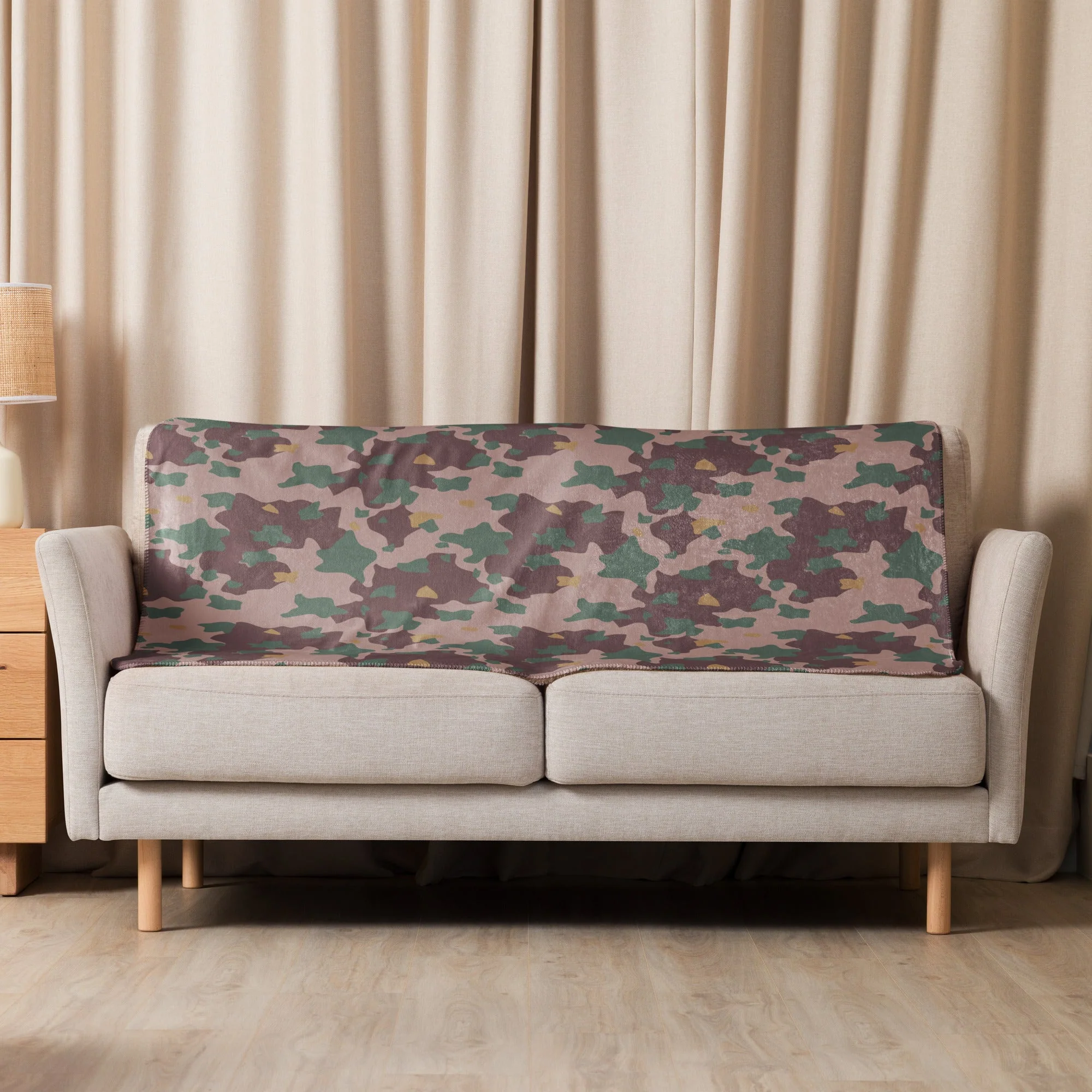 Dutch Korps Speciale Troepen CAMO Sherpa Blanket - Image 9
