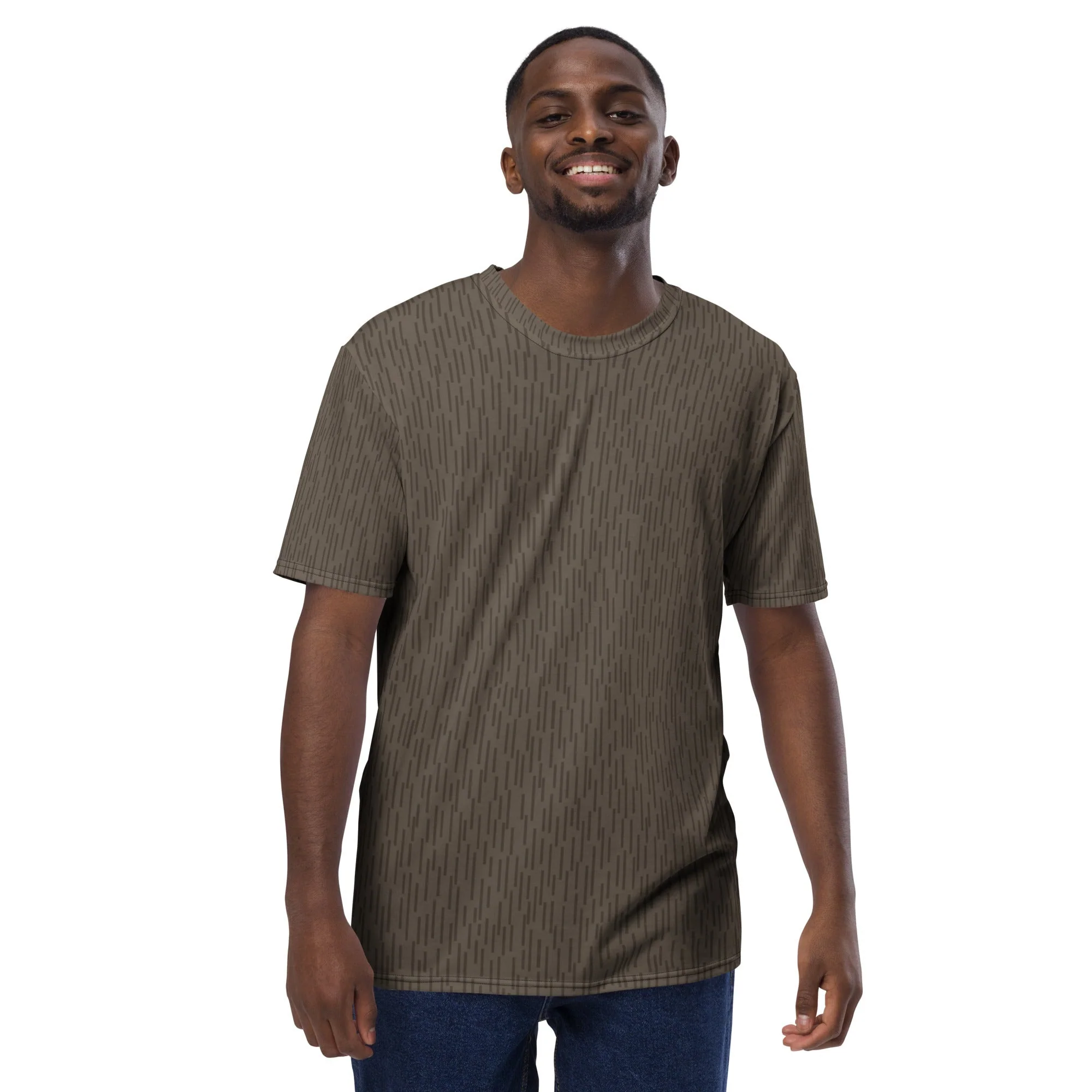 German Strichtarn Brown CAMO Mens T-Shirt - Image 4
