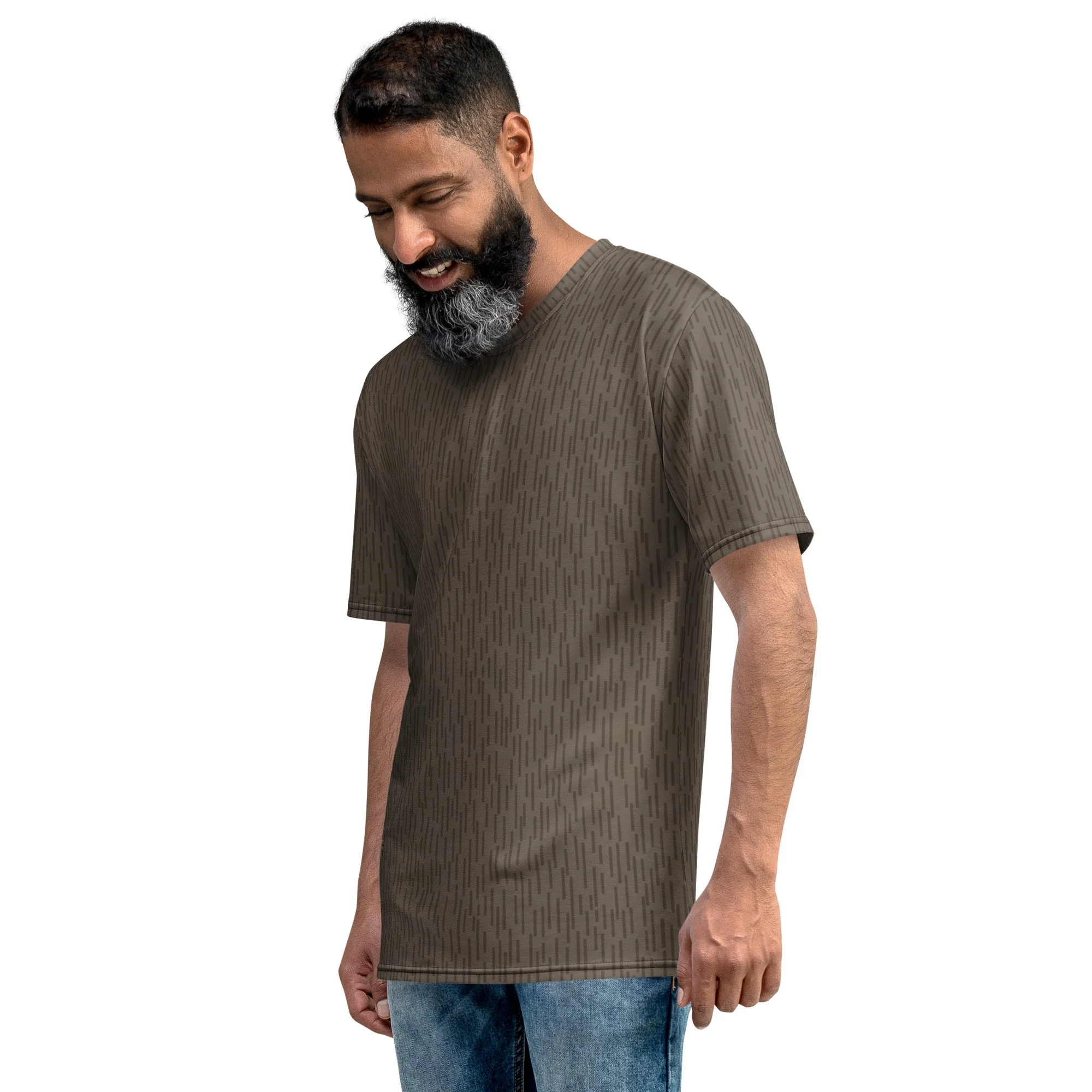 German Strichtarn Brown CAMO Mens T-Shirt - Image 5