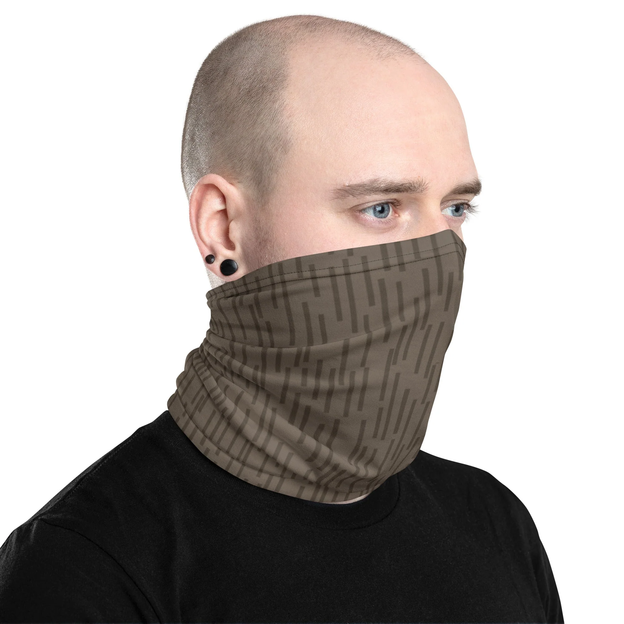 German Strichtarn Brown CAMO Neck Gaiter - Image 9