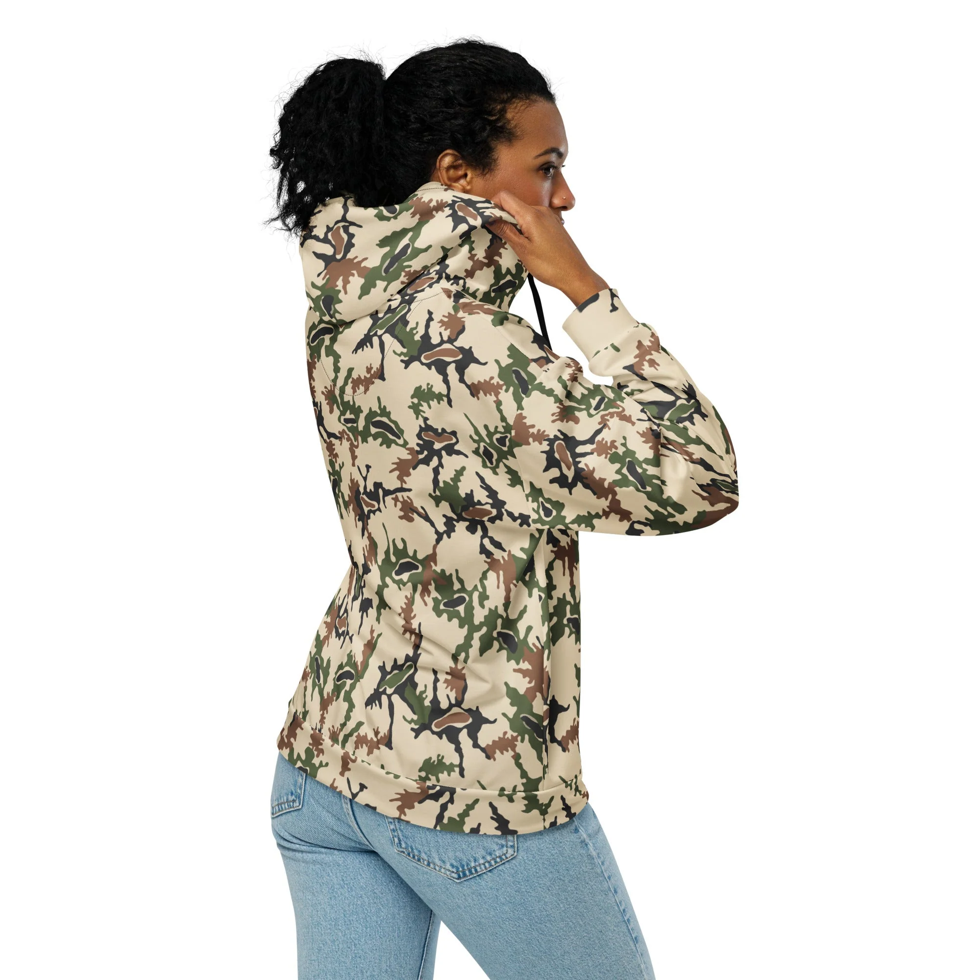 Egyptian Scrambled Eggs Desert CAMO Unisex Zip Hoodie - Image 11