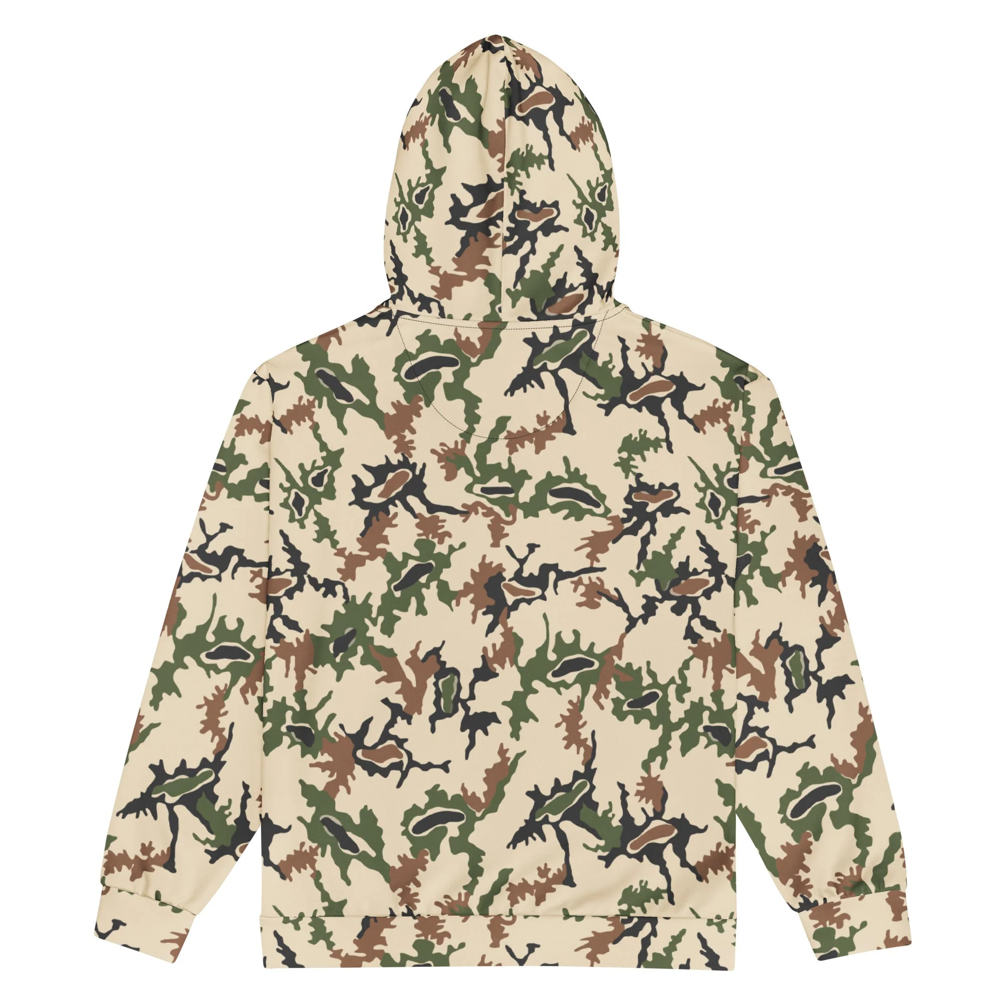 Egyptian Scrambled Eggs Desert CAMO Unisex Zip Hoodie - Image 9