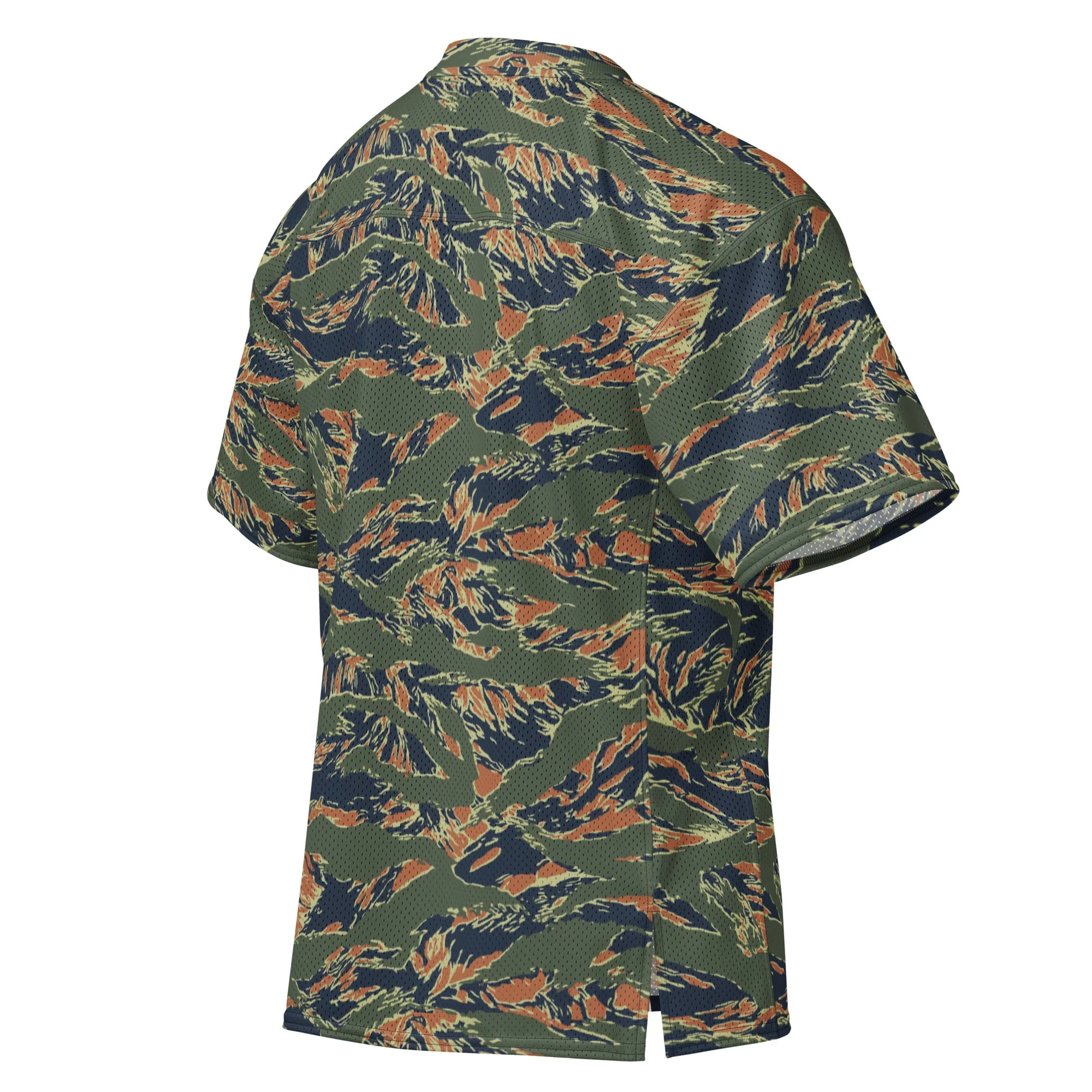 Equador Tiger Stripe Orange CAMO Unisex American Football Jersey - Image 16