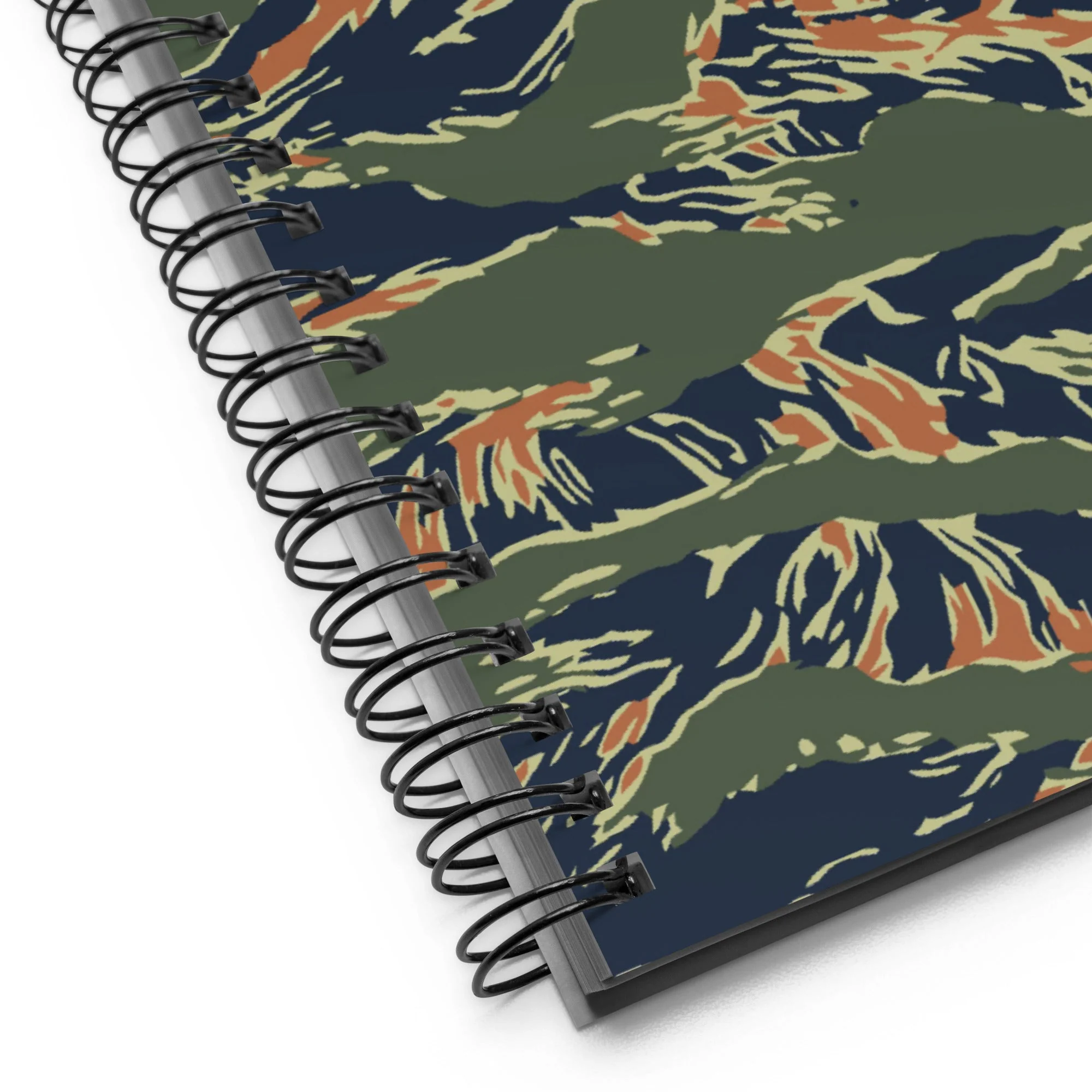 Equador Tiger Stripe Orange CAMO Spiral Notebook - Image 5