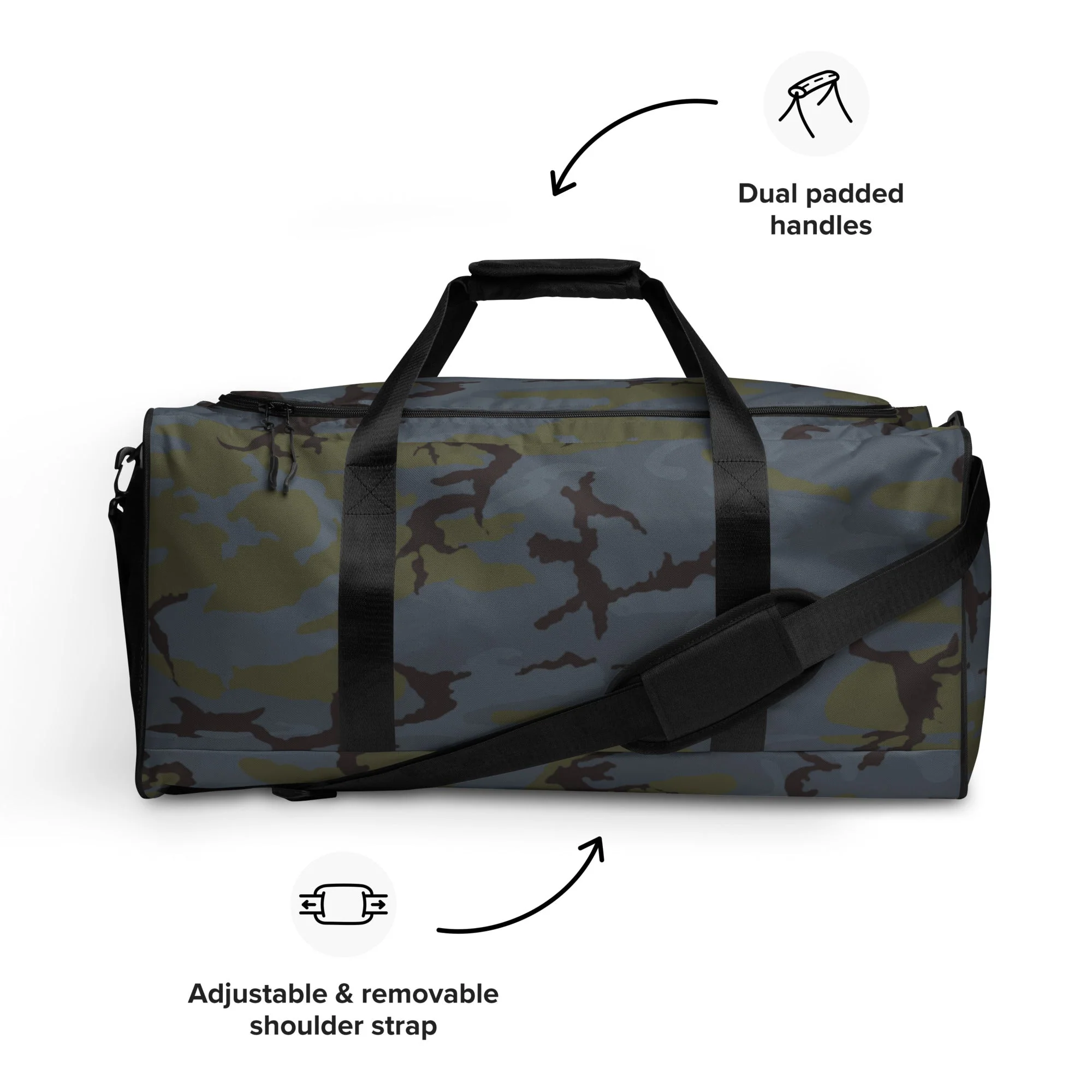 ERDL Black Forest CAMO Duffle Bag - Image 3