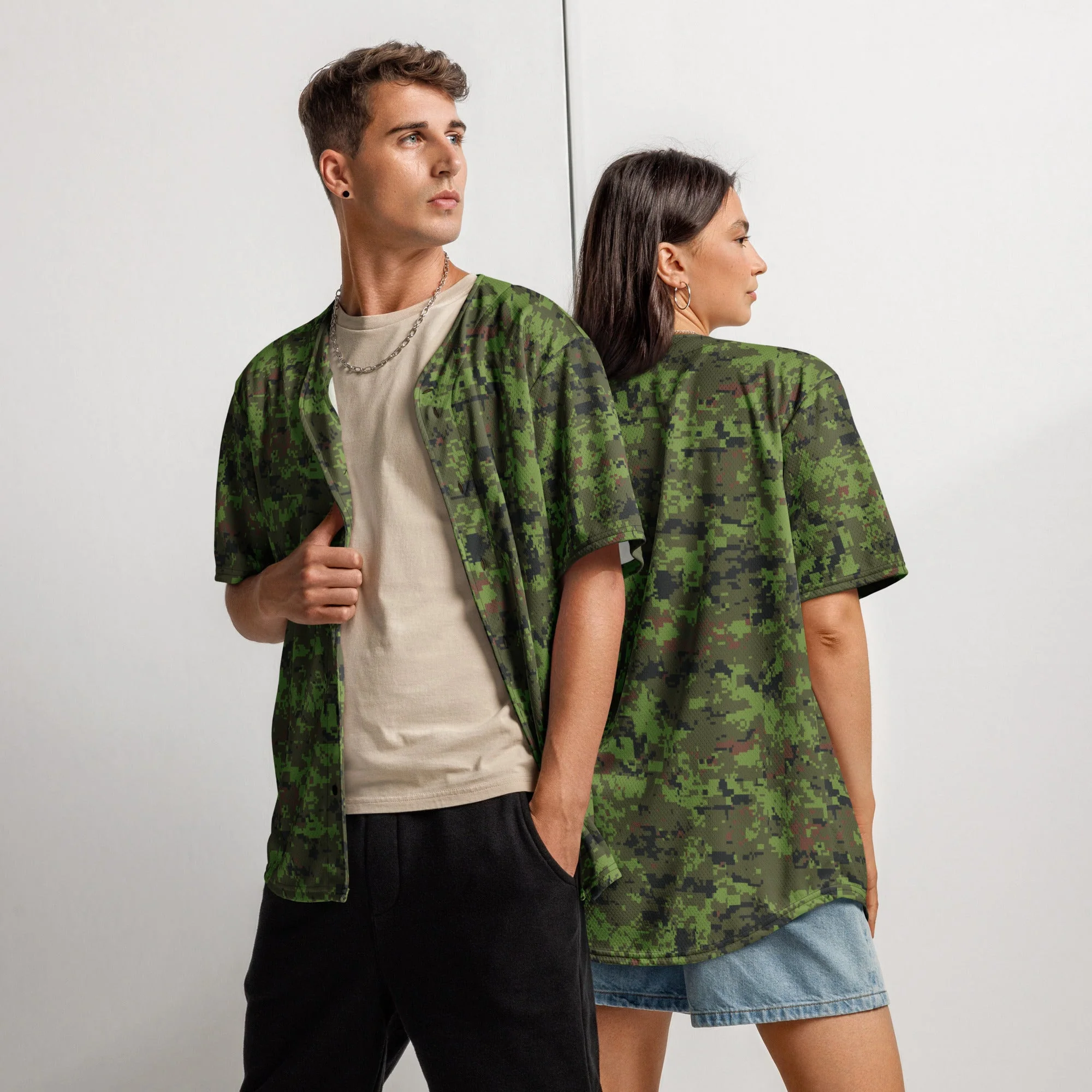 Estonian Estonian Digital CAMO Unisex Baseball Jersey