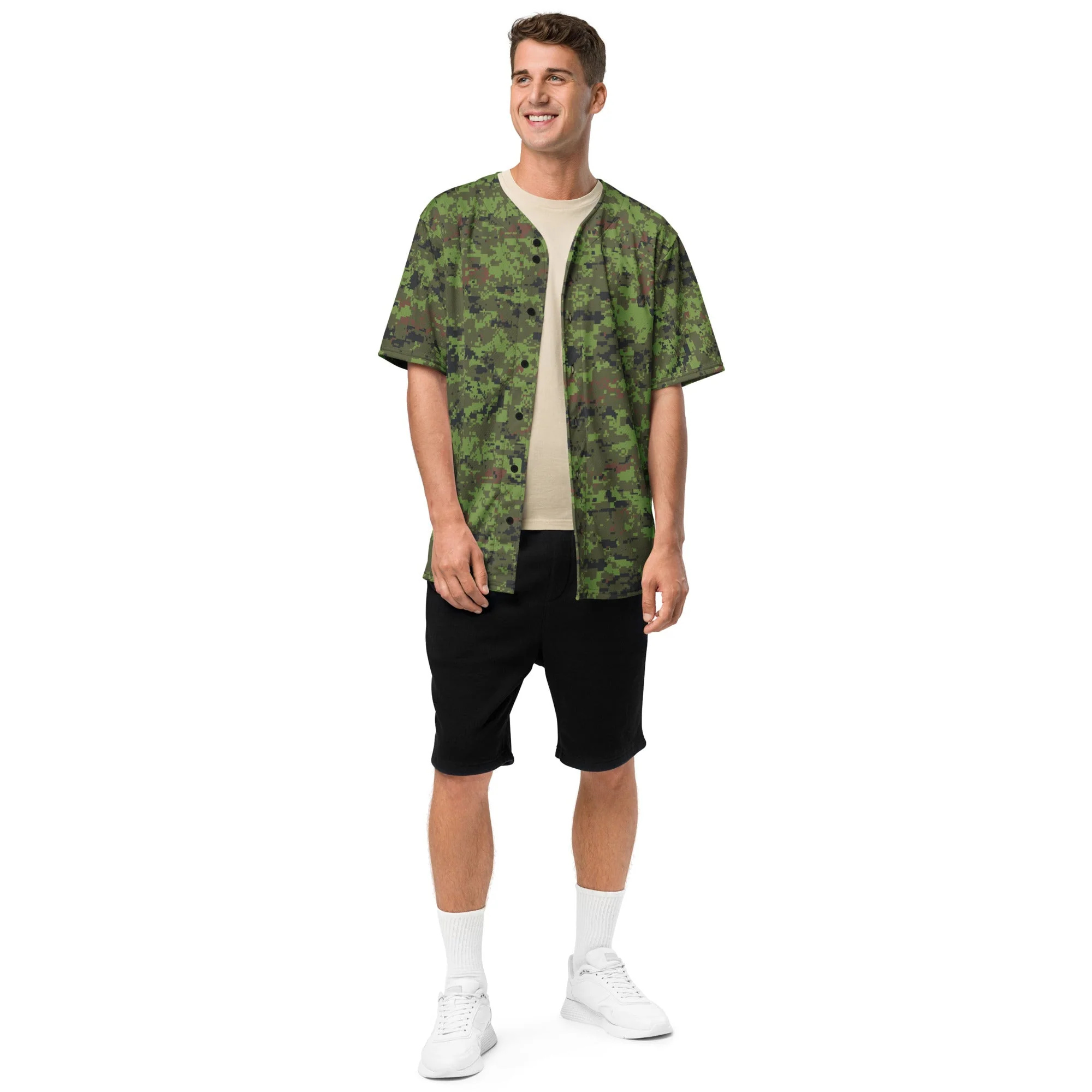 Estonian Estonian Digital CAMO Unisex Baseball Jersey - Image 5
