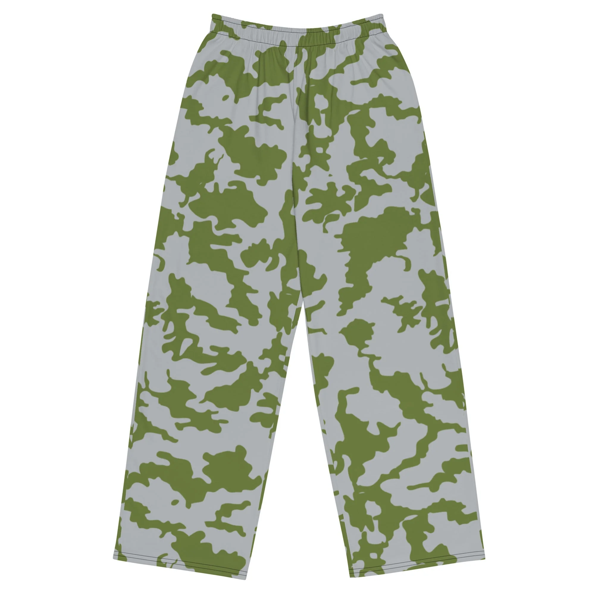 Fallout 3 Operation Anchorage Snow CAMO Unisex Wide-Leg Leisure Pants