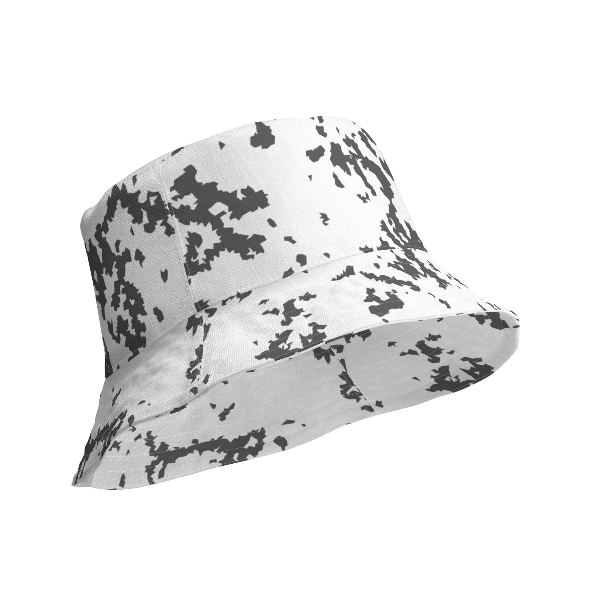 Finnish Lumikuvio Snow CAMO Reversible Bucket Hat - Image 6