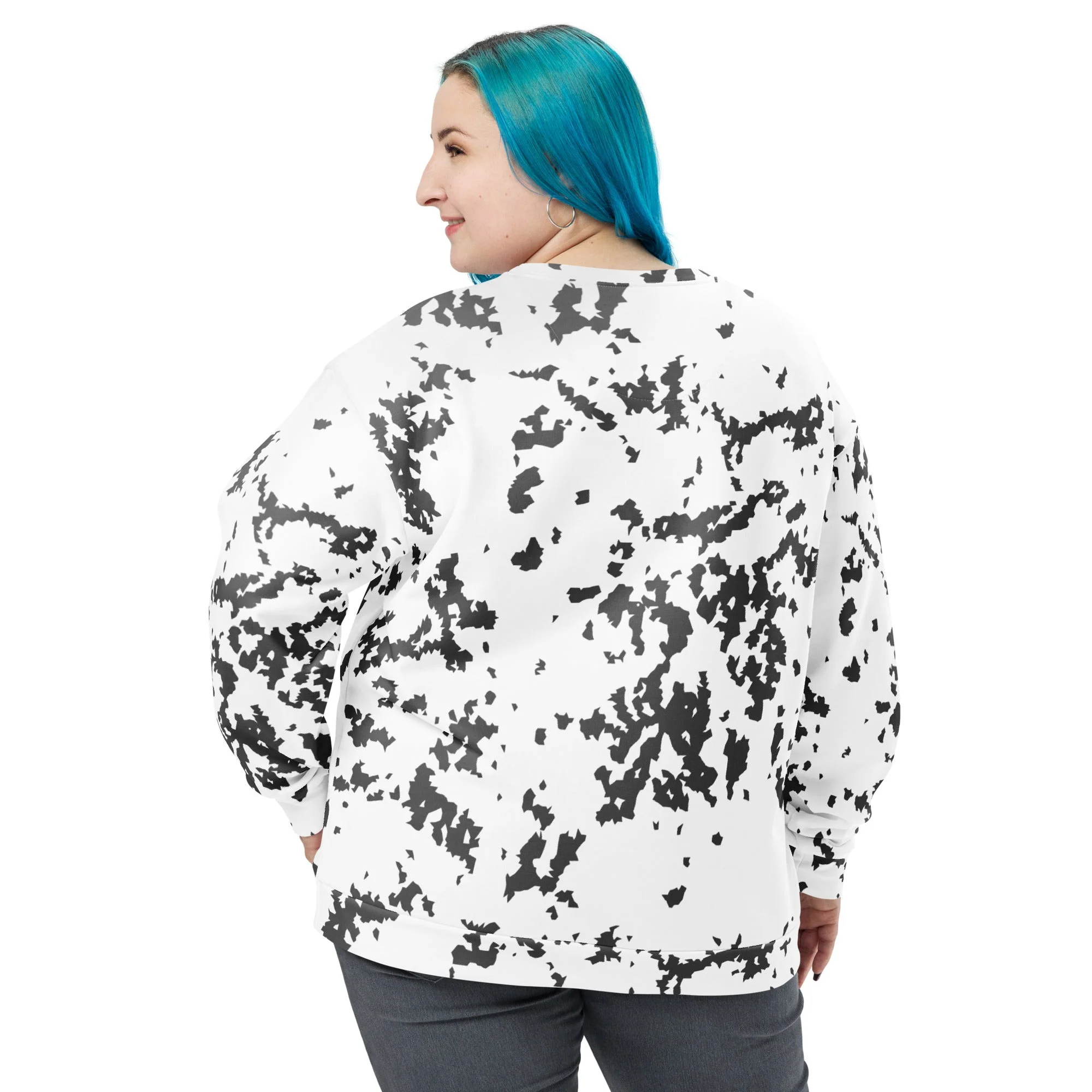 Finnish Lumikuvio Snow CAMO Unisex Sweatshirt - Image 12